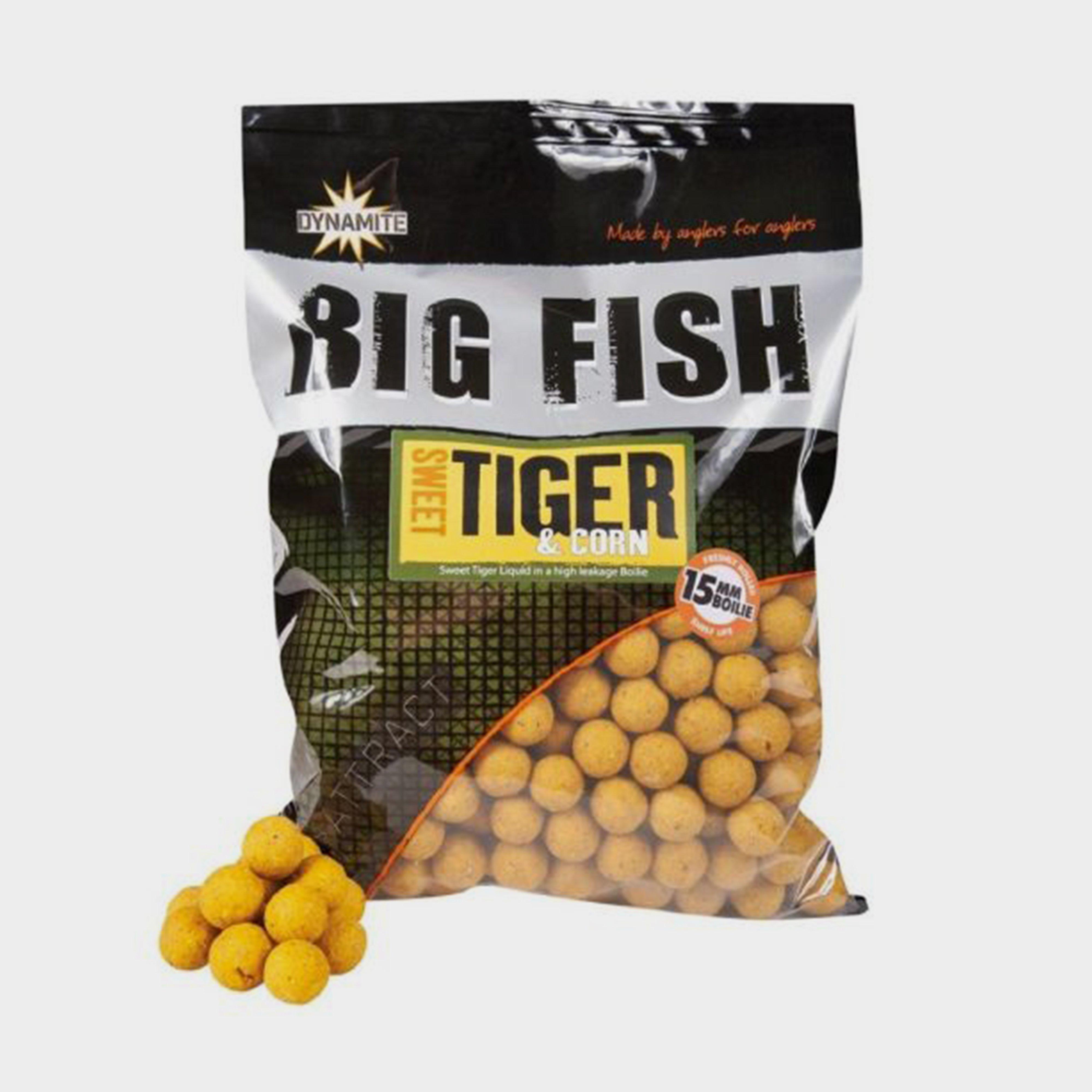 Dynamite Tiger And Corn Boilies (15mm) - Yellow  Yellow