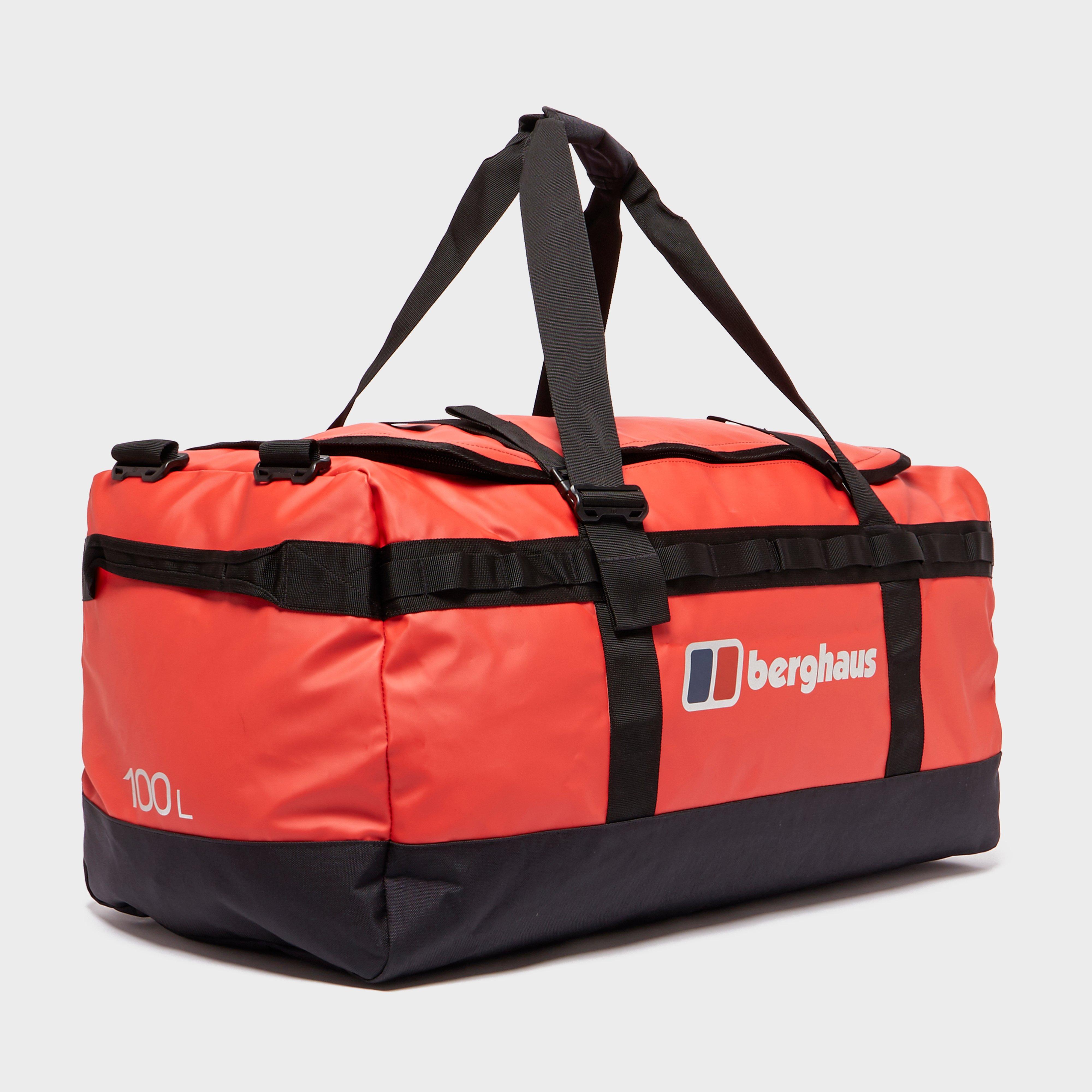 Berghaus 100l Holdall - Red/red  Red/red