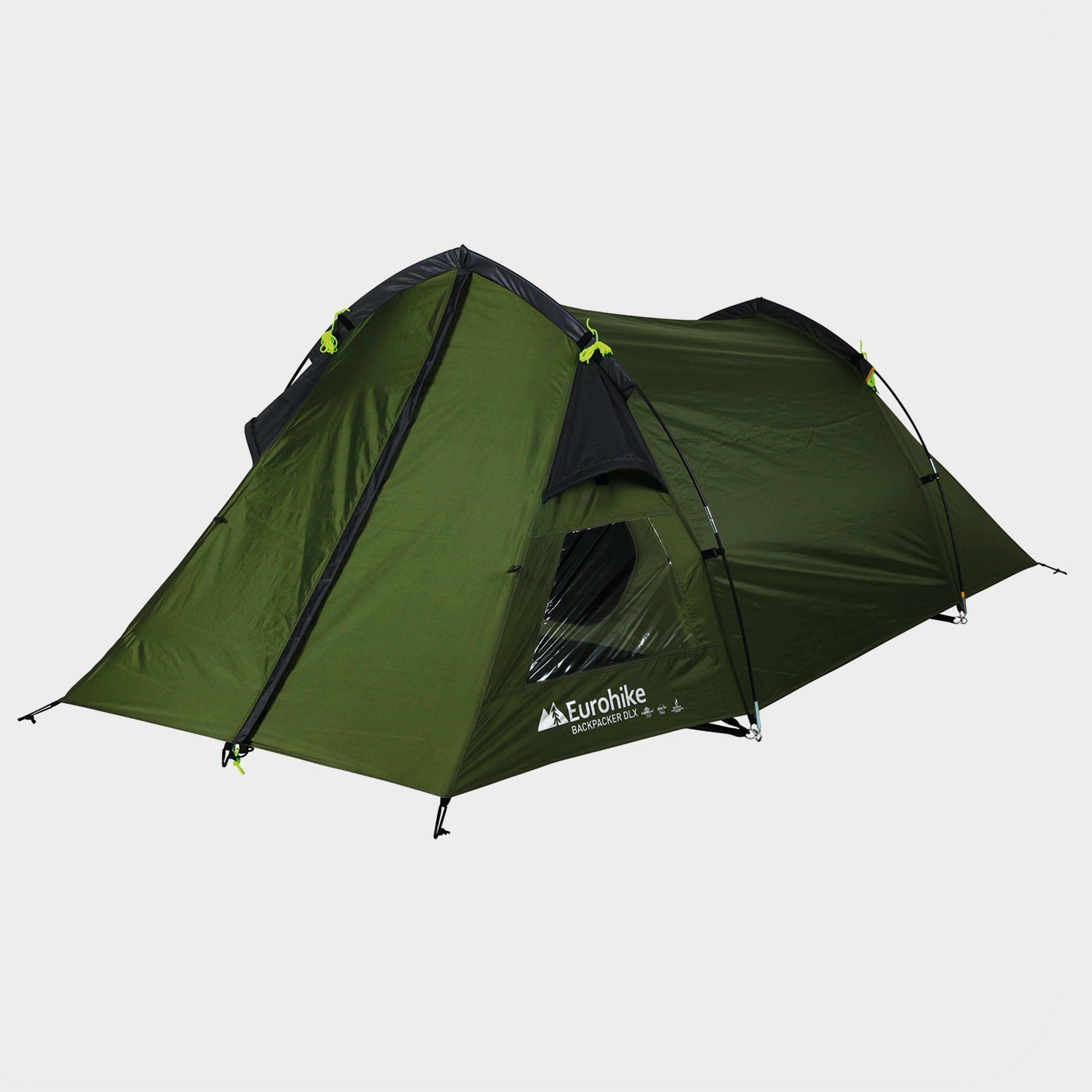 Eurohike Backpacker Dlx 2 Man Tent - Khaki/grn  Khaki/grn