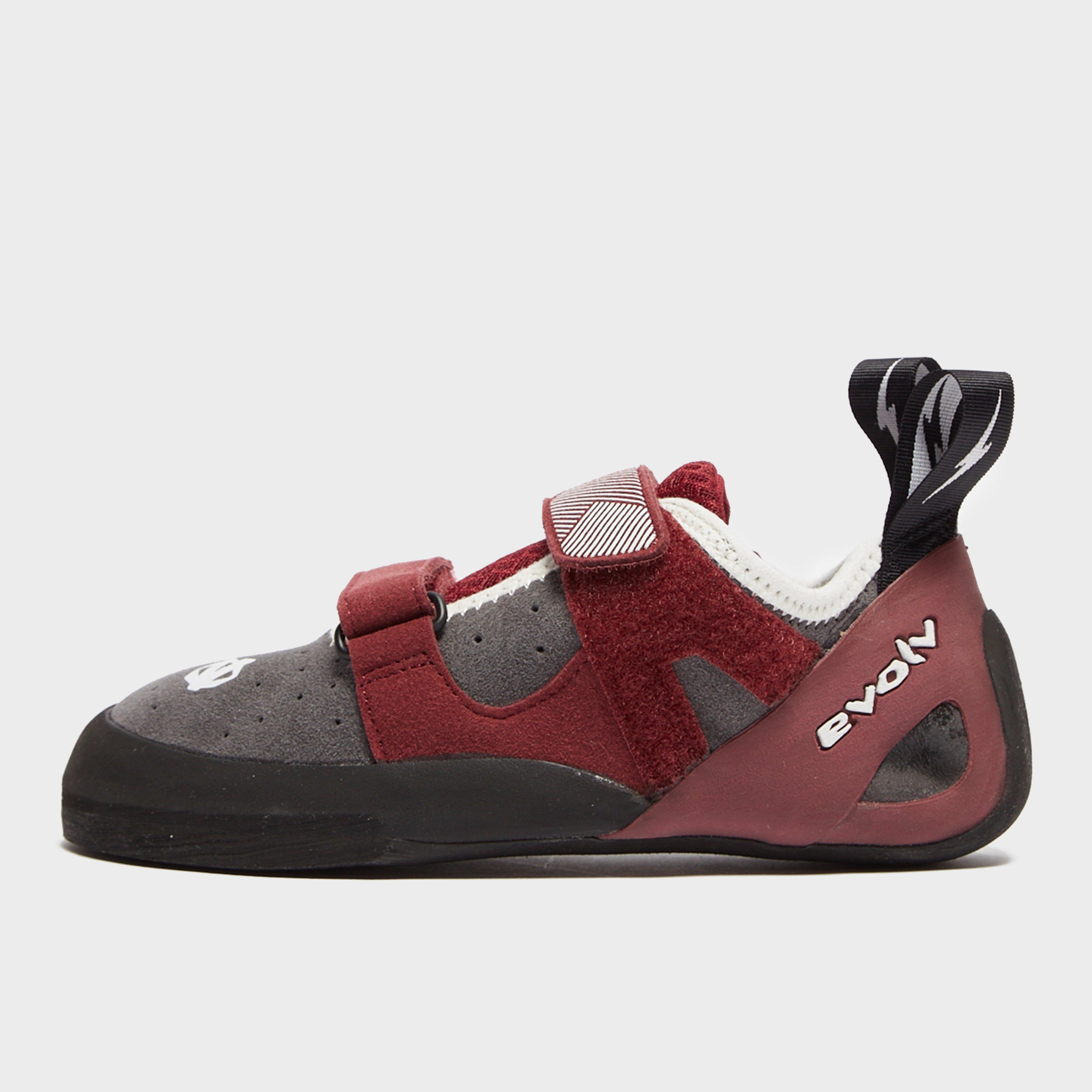 Evolv Elektra Climbing Shoes - Red/gry  Red/gry