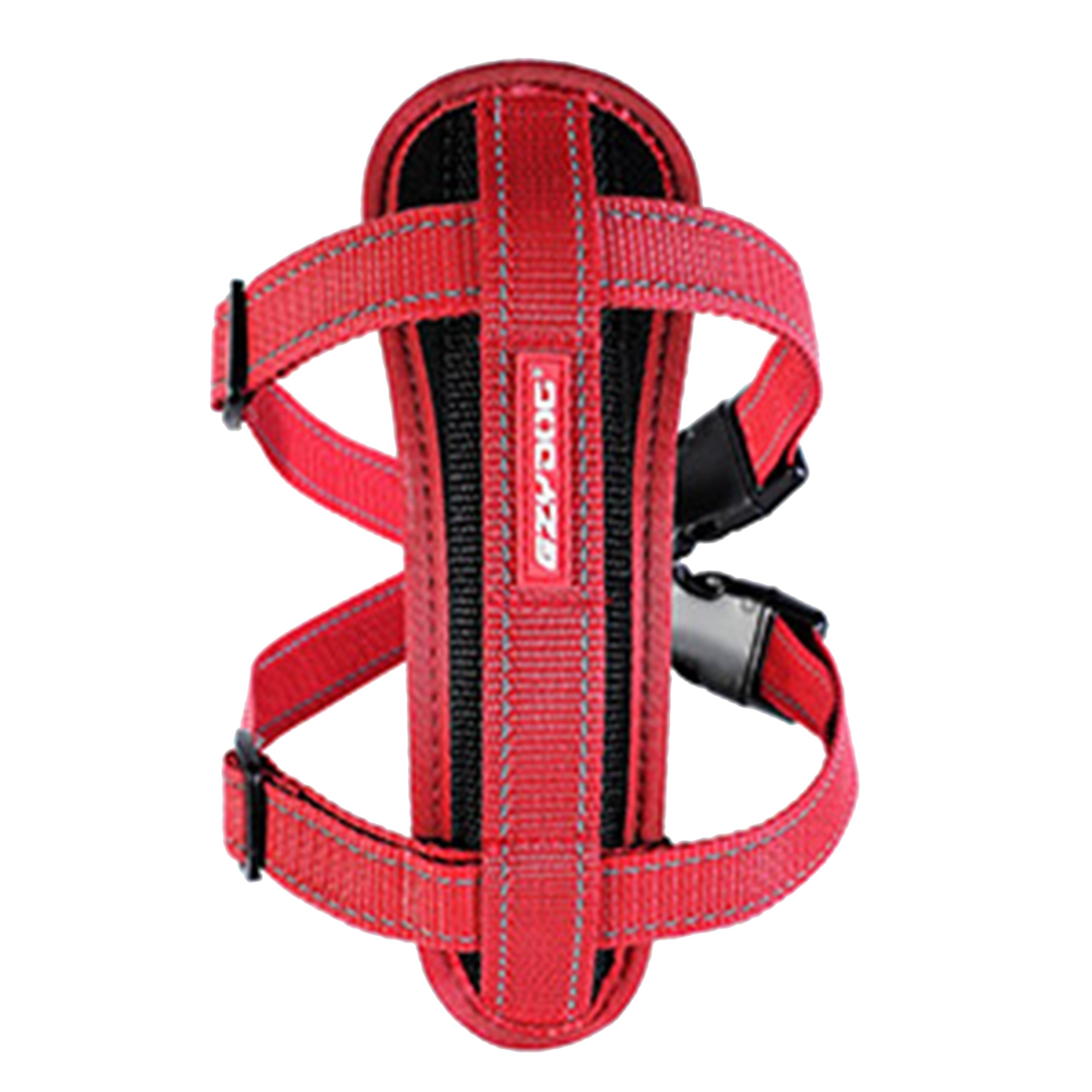 Ezy-dog Quick Fit Dog Harness (xl) - Red/red  Red/red