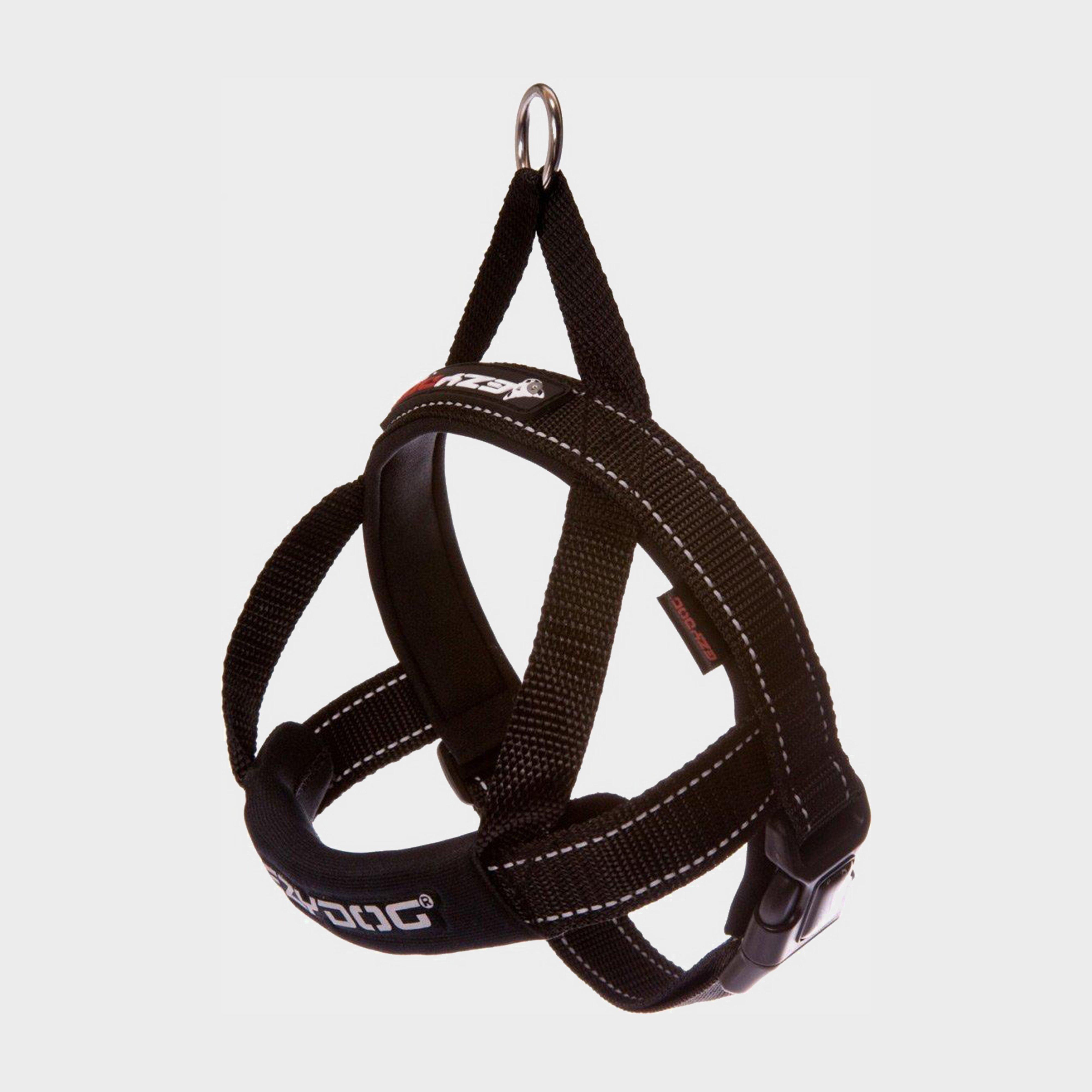 Ezy-dog Quick Fit Dog Harness (xs) - Black/harness  Black/harness