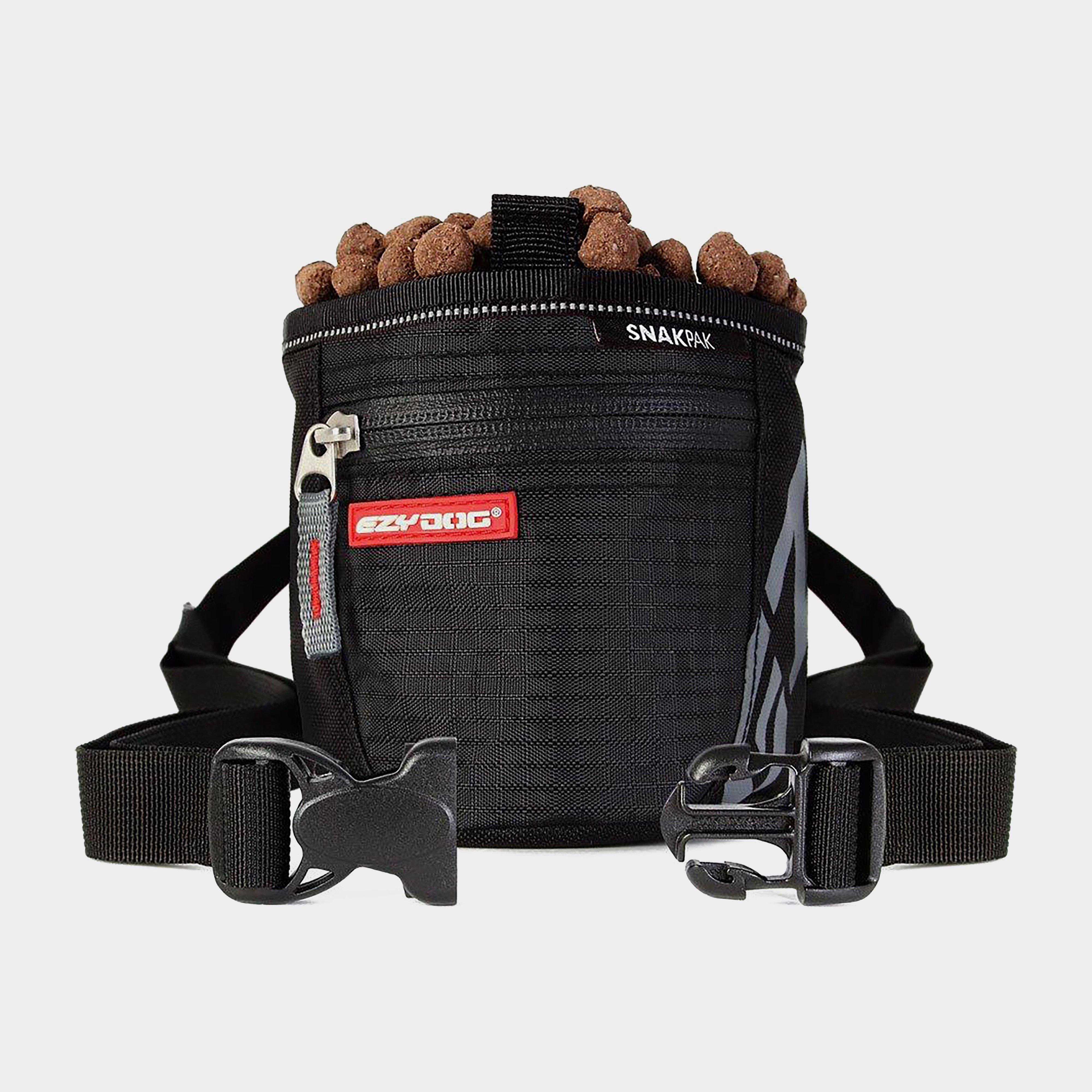 Ezy-dog Snakpak Dog Treat Bag - Black/bag  Black/bag