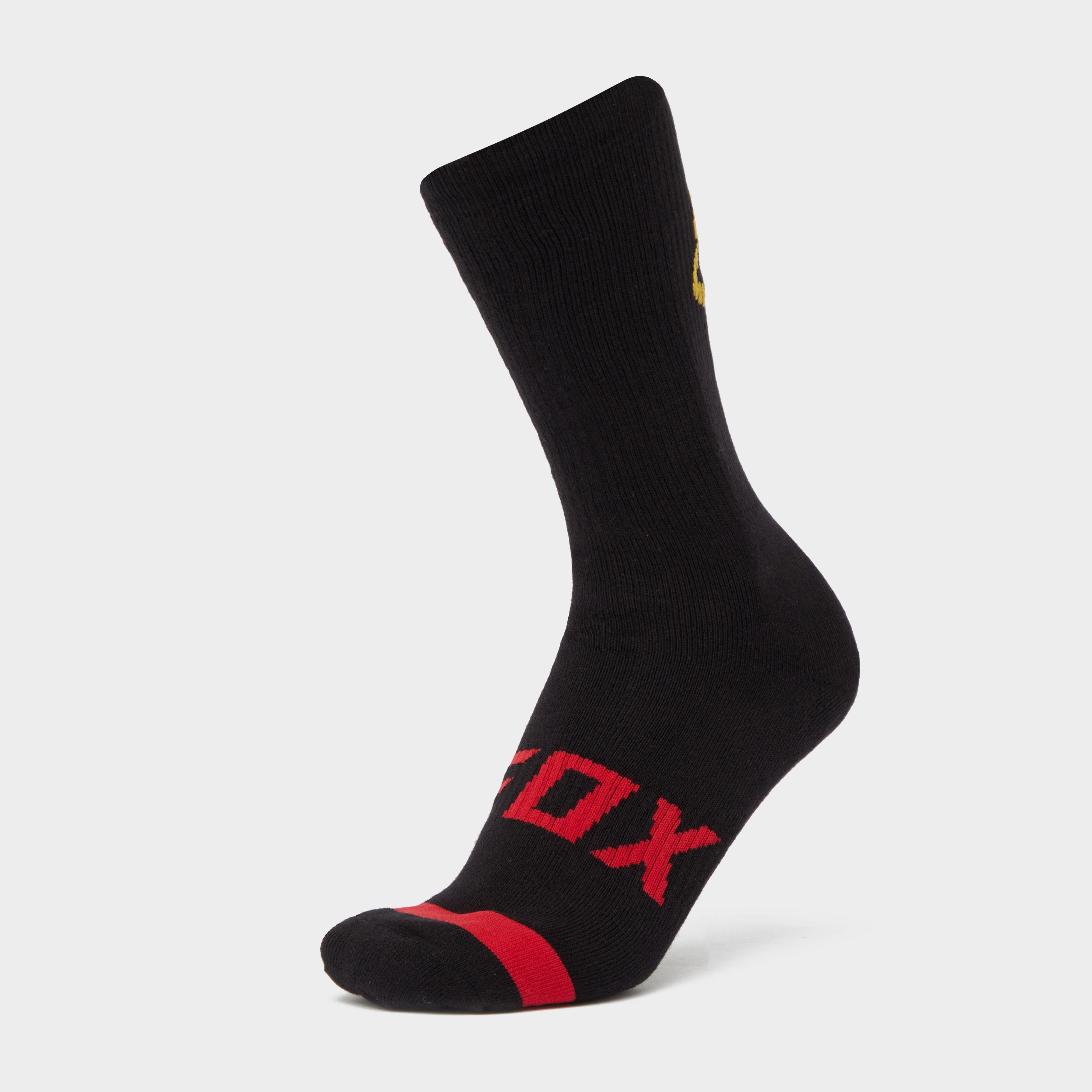 Fox 8 Defend Socks - Black/black  Black/black