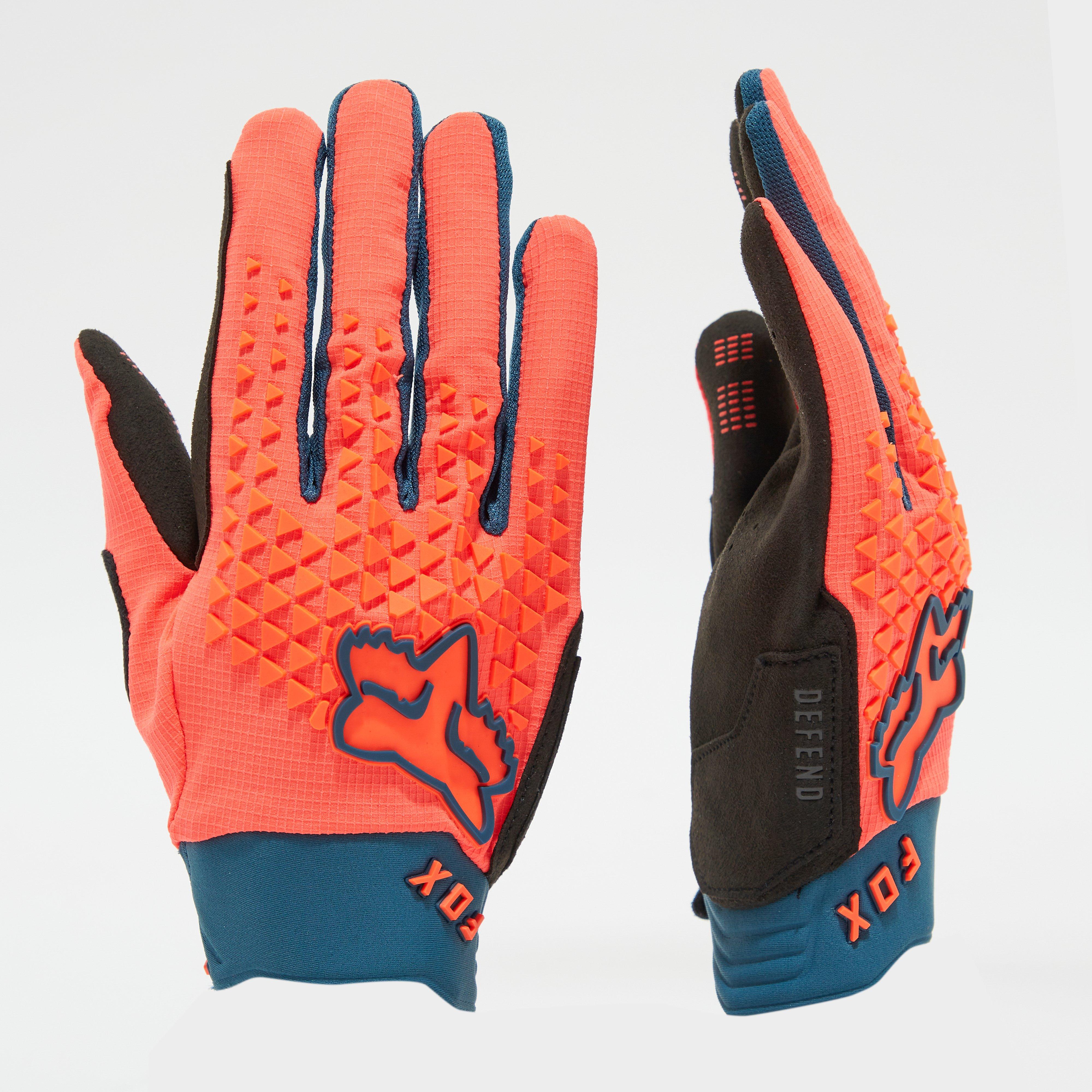 Fox Defend Gloves - Orange/blue  Orange/blue