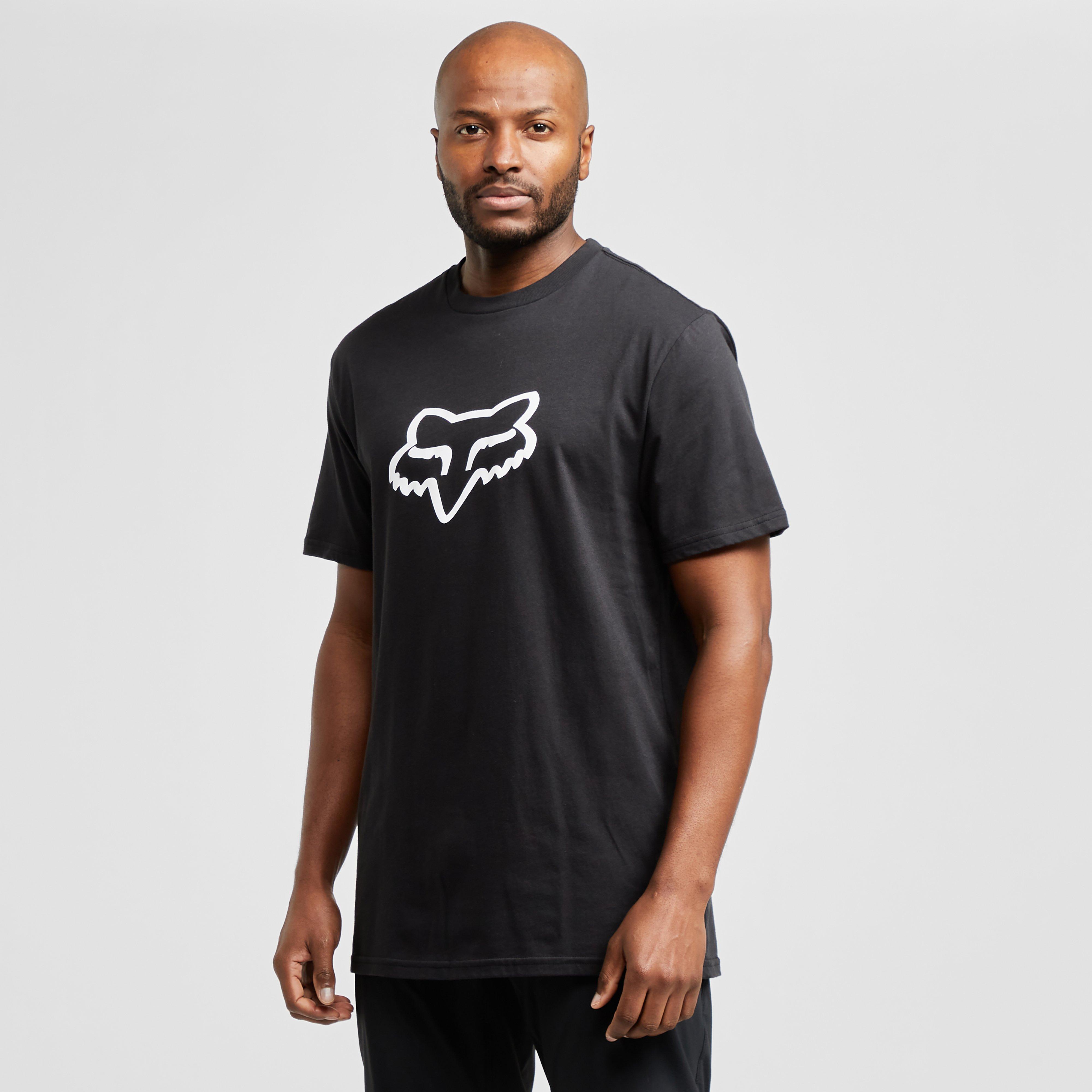 Fox Mens Legacy Fox Head T-shirt - Black/black  Black/black