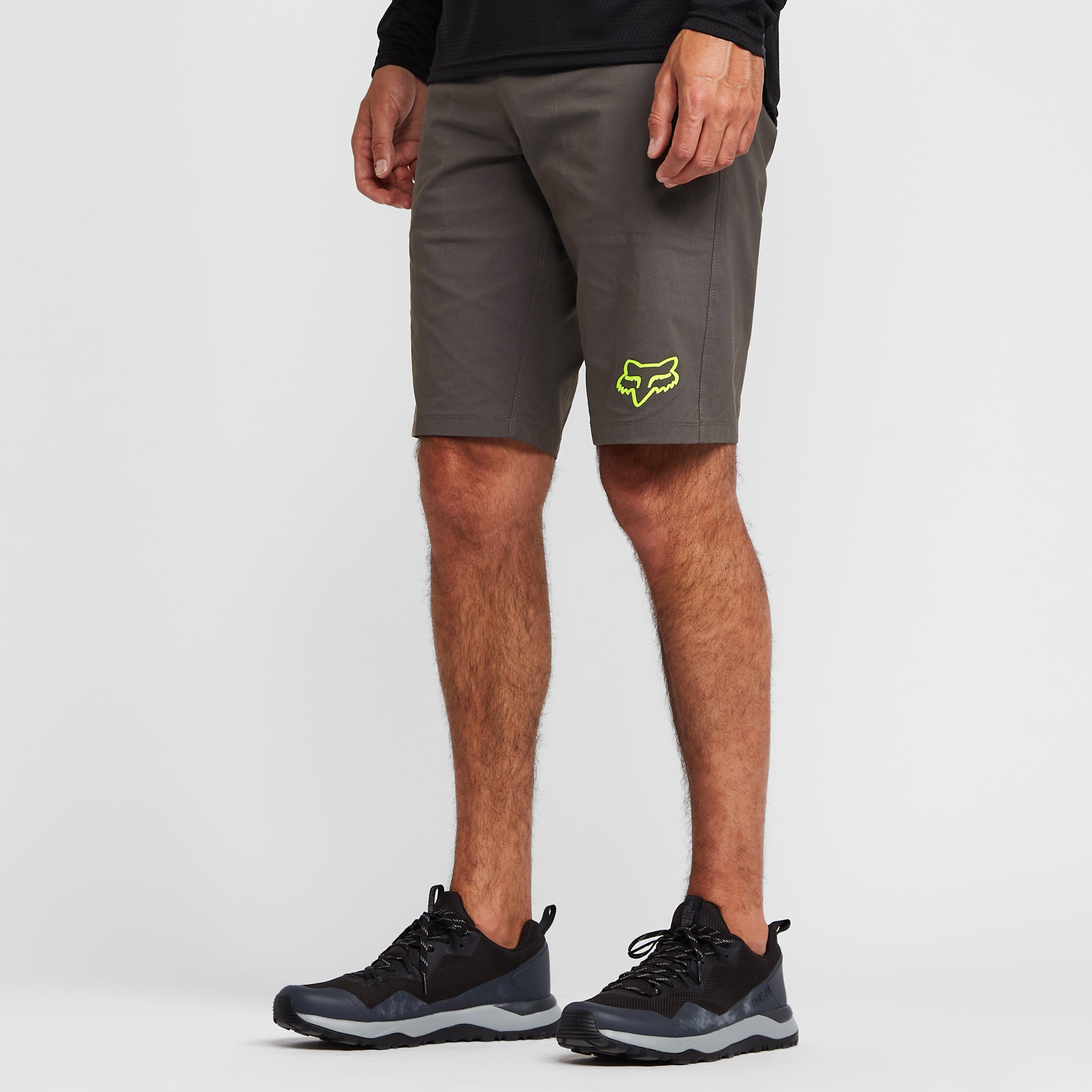 Fox Mens Ranger Lite Shorts - Grey/green  Grey/green
