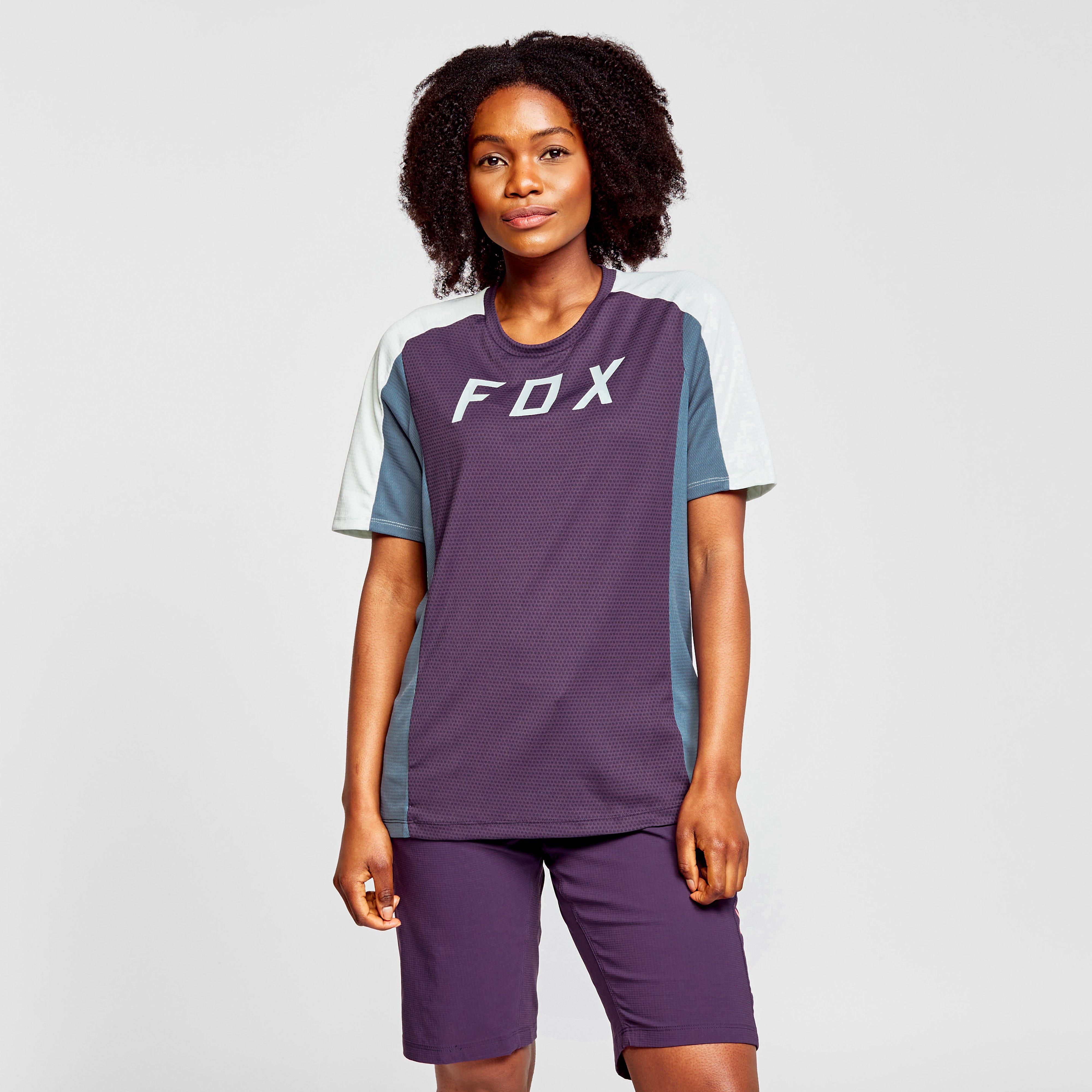 Fox Womens Defend Short-sleeve Jersey - Purple/purple  Purple/purple