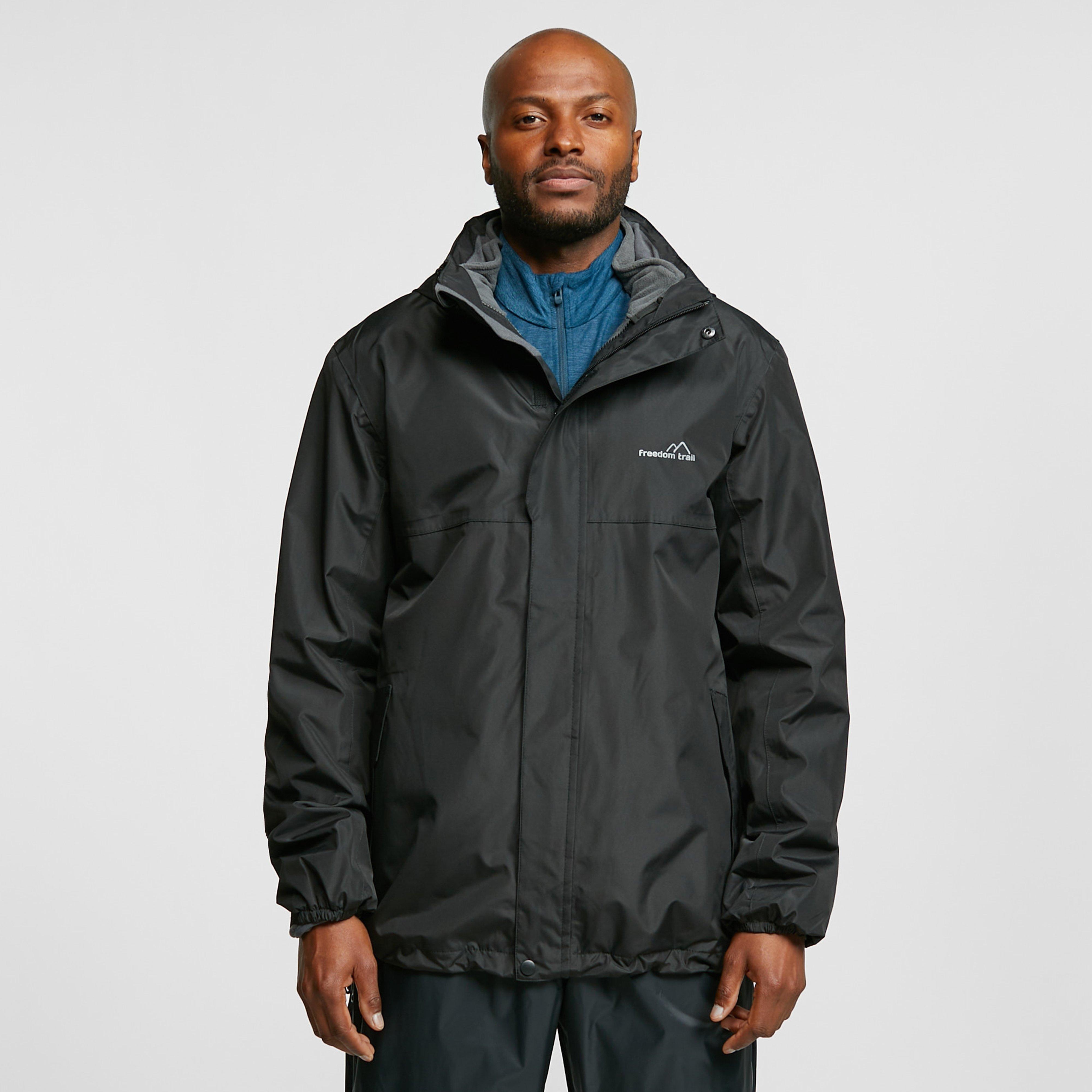 Freedom Trail Mens Versatile 3-in-1 Jacket - Black/m  Black/m