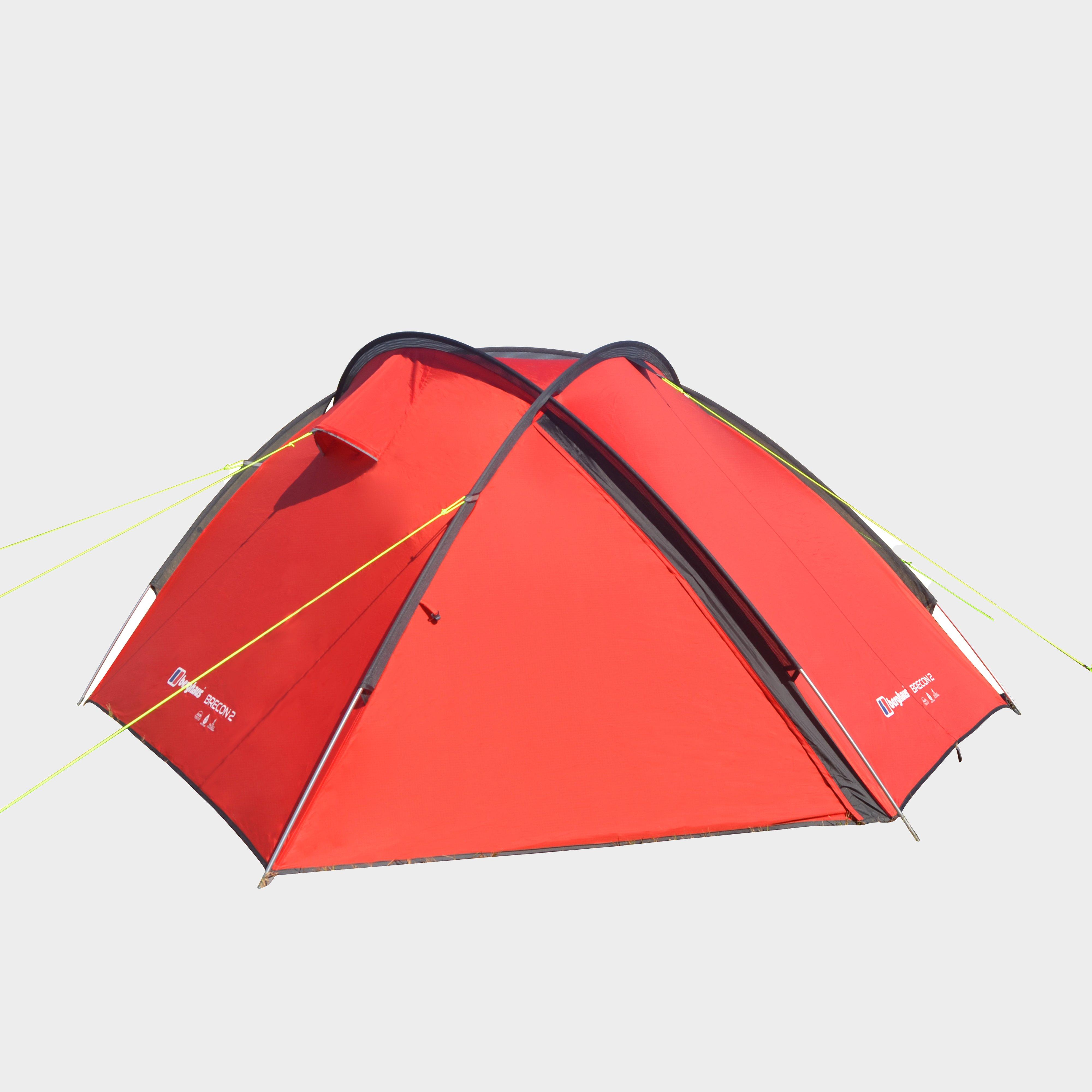 Berghaus Brecon 2 Tent - Red/red  Red/red