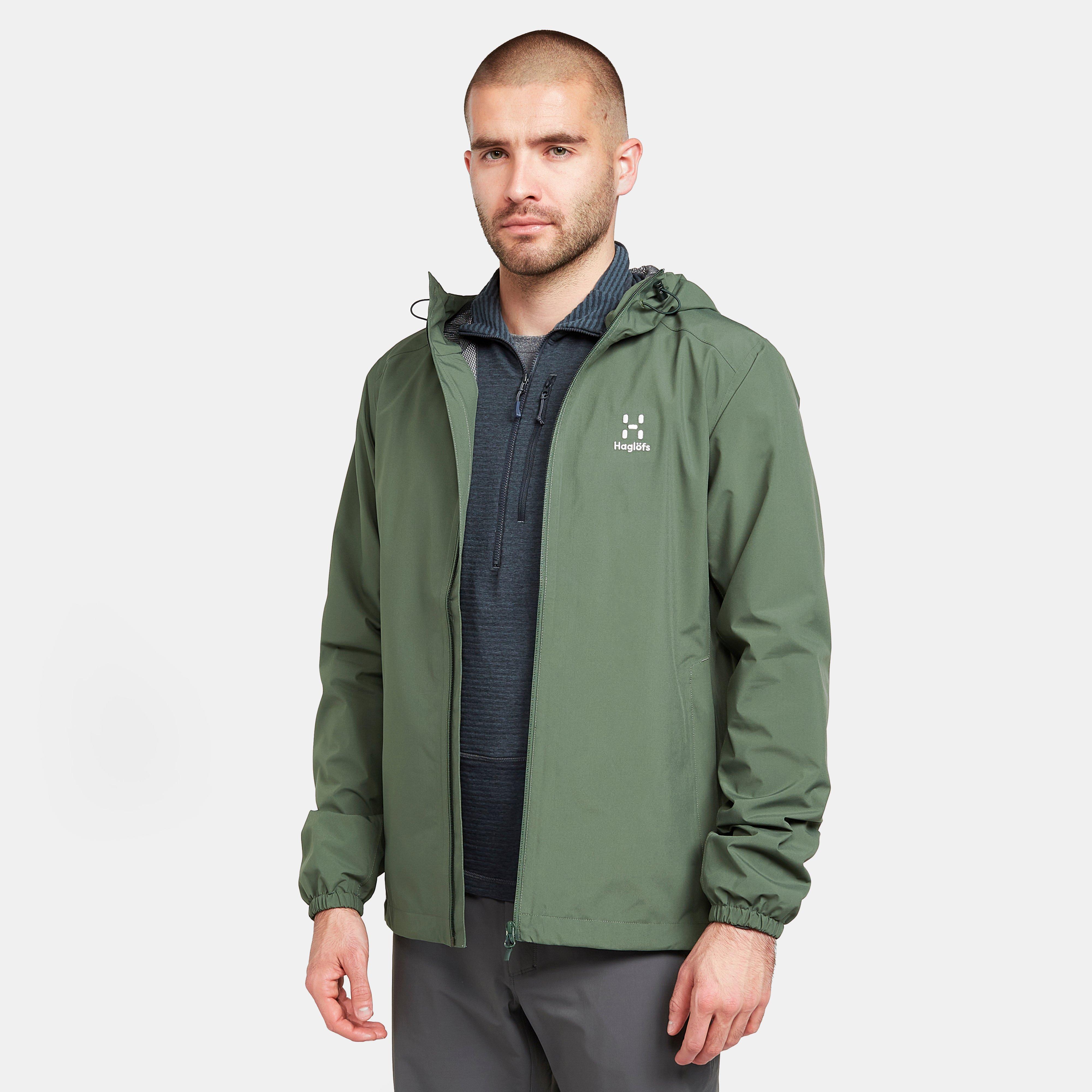 Haglofs Mens Buteo Waterproof Jacket - Green/grn  Green/grn