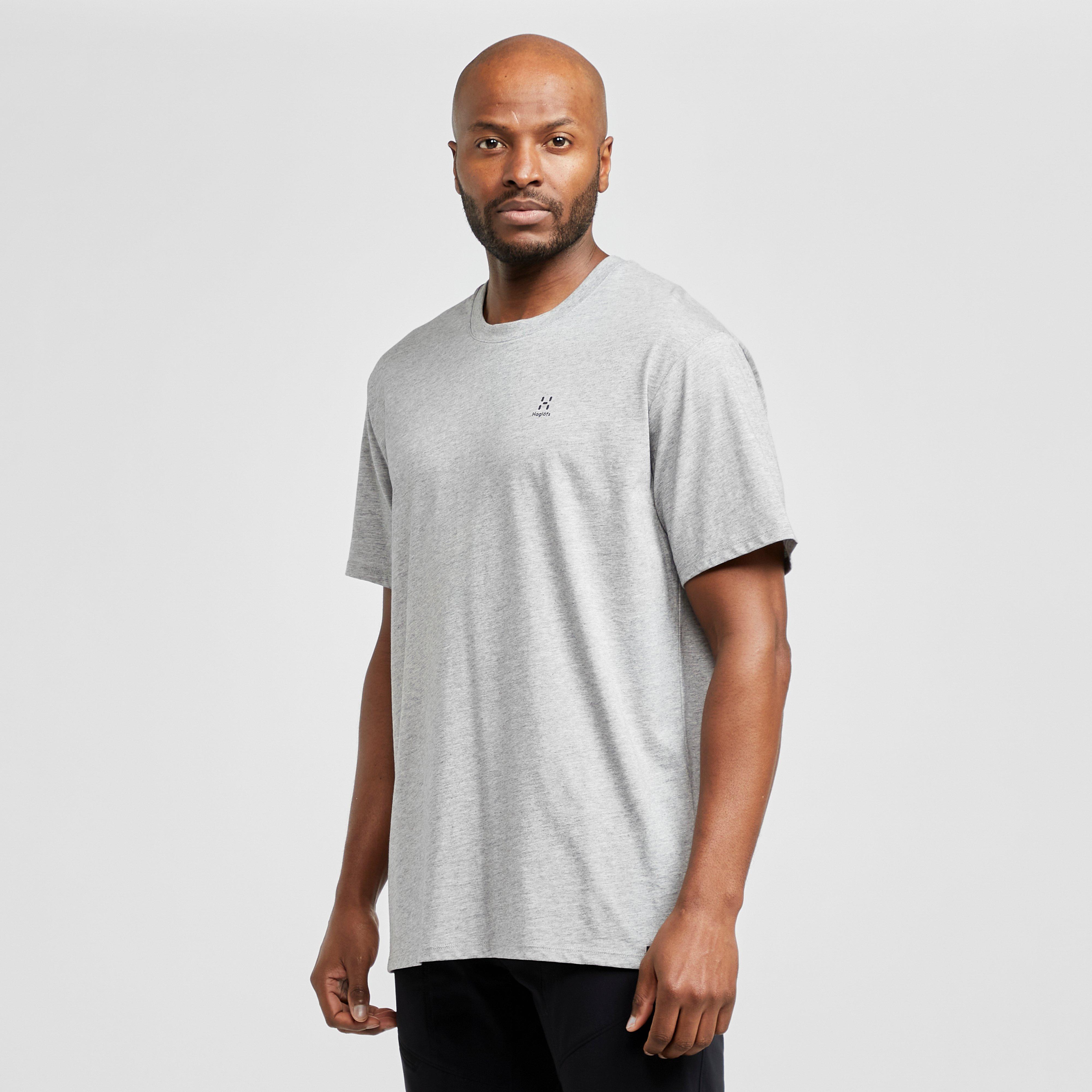 Haglofs Mens Camp T-shirt - Grey/gry  Grey/gry