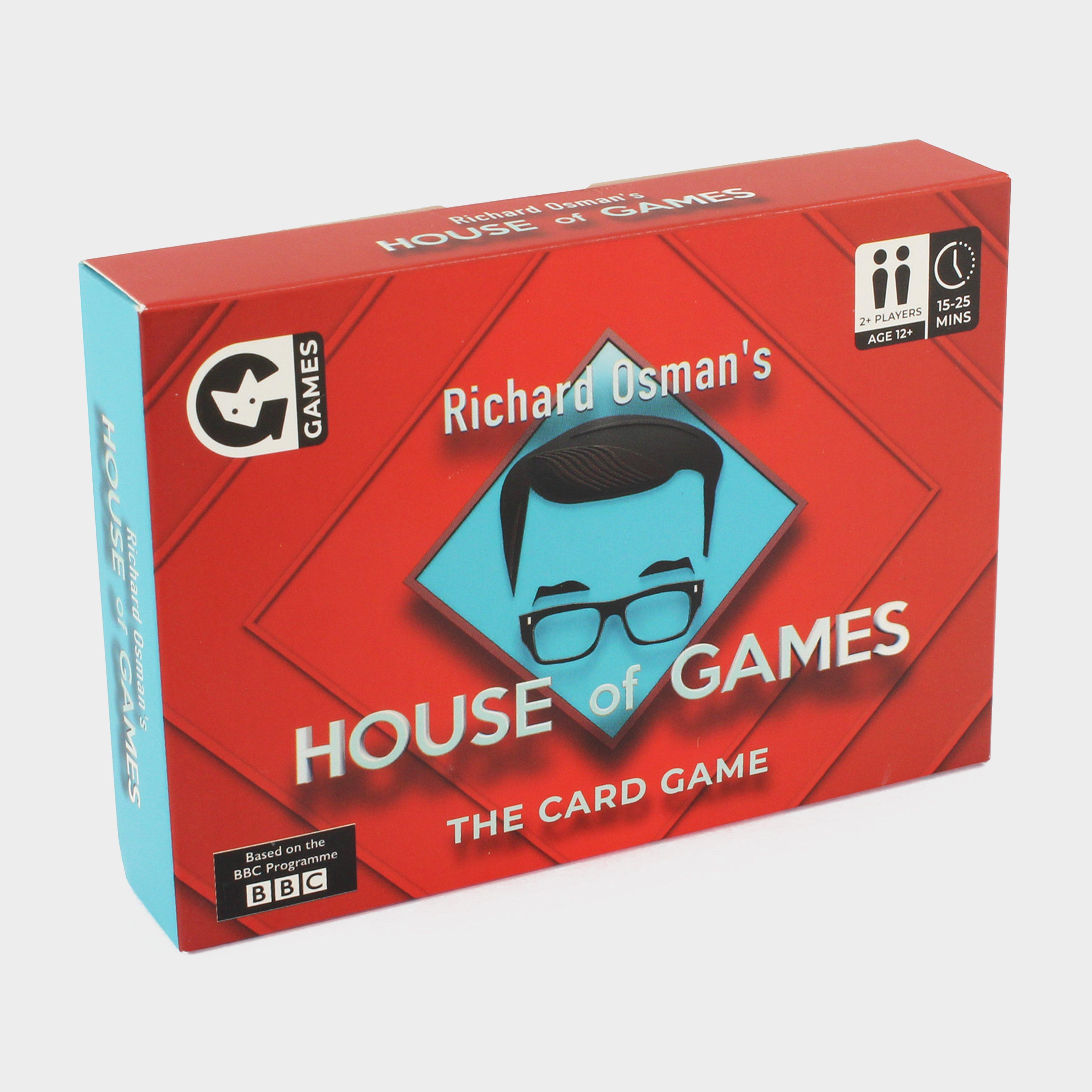 Hasbro House Of Games Card Game - Red/red  Red/red