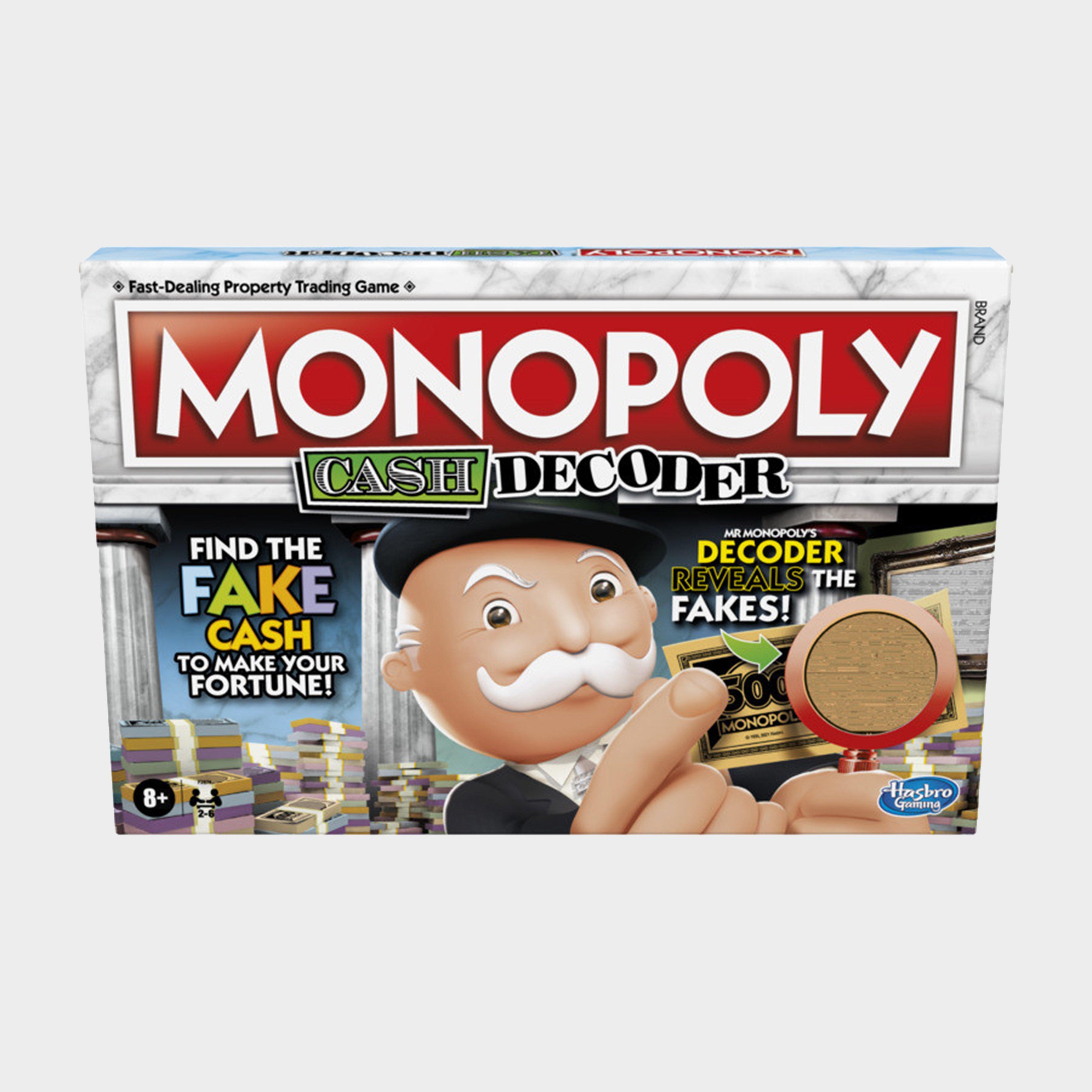 Hasbro Monopoly Crooked Cash Board Game - Grey/cash  Grey/cash
