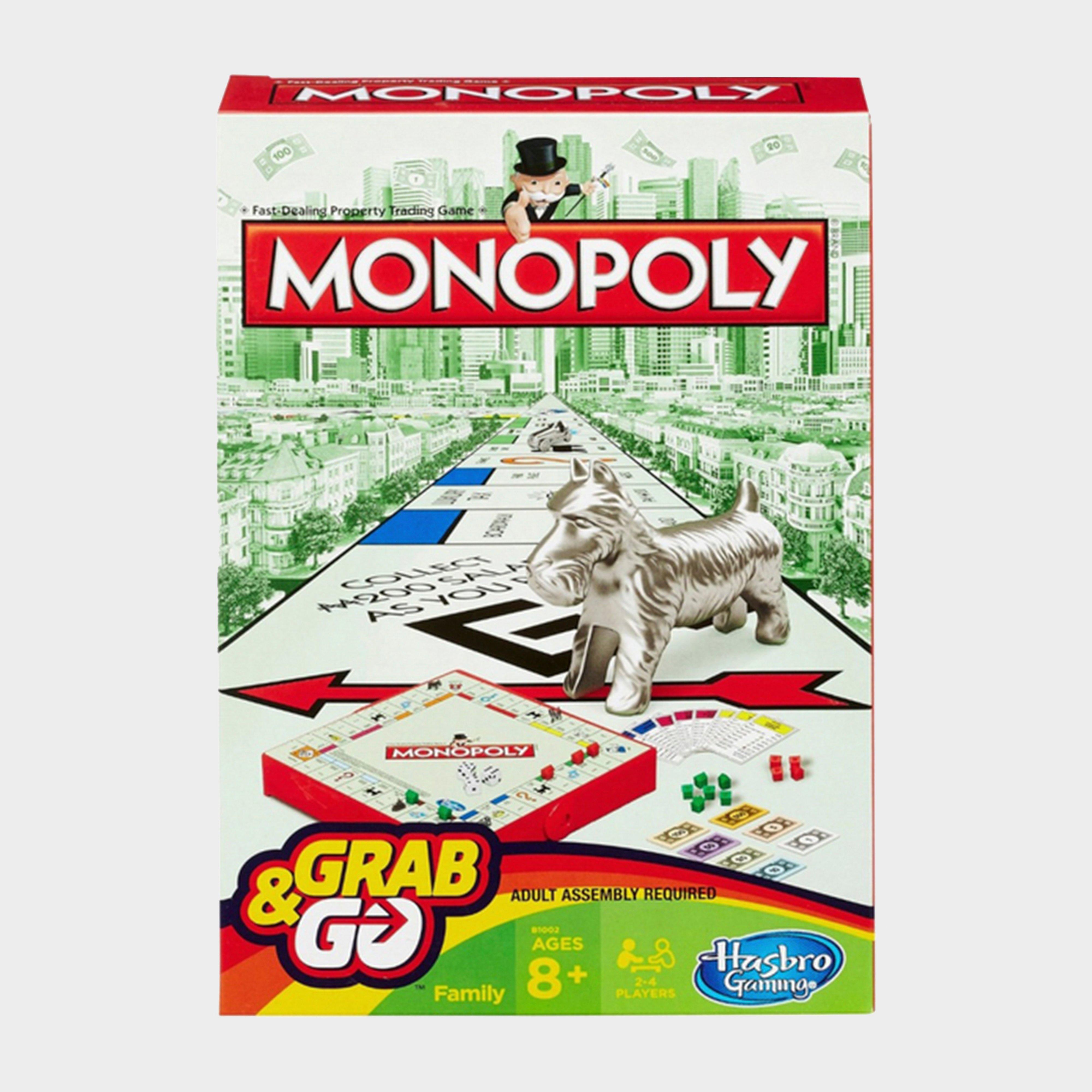 Hasbro Travel Monopoly Card Game - Multi  Multi