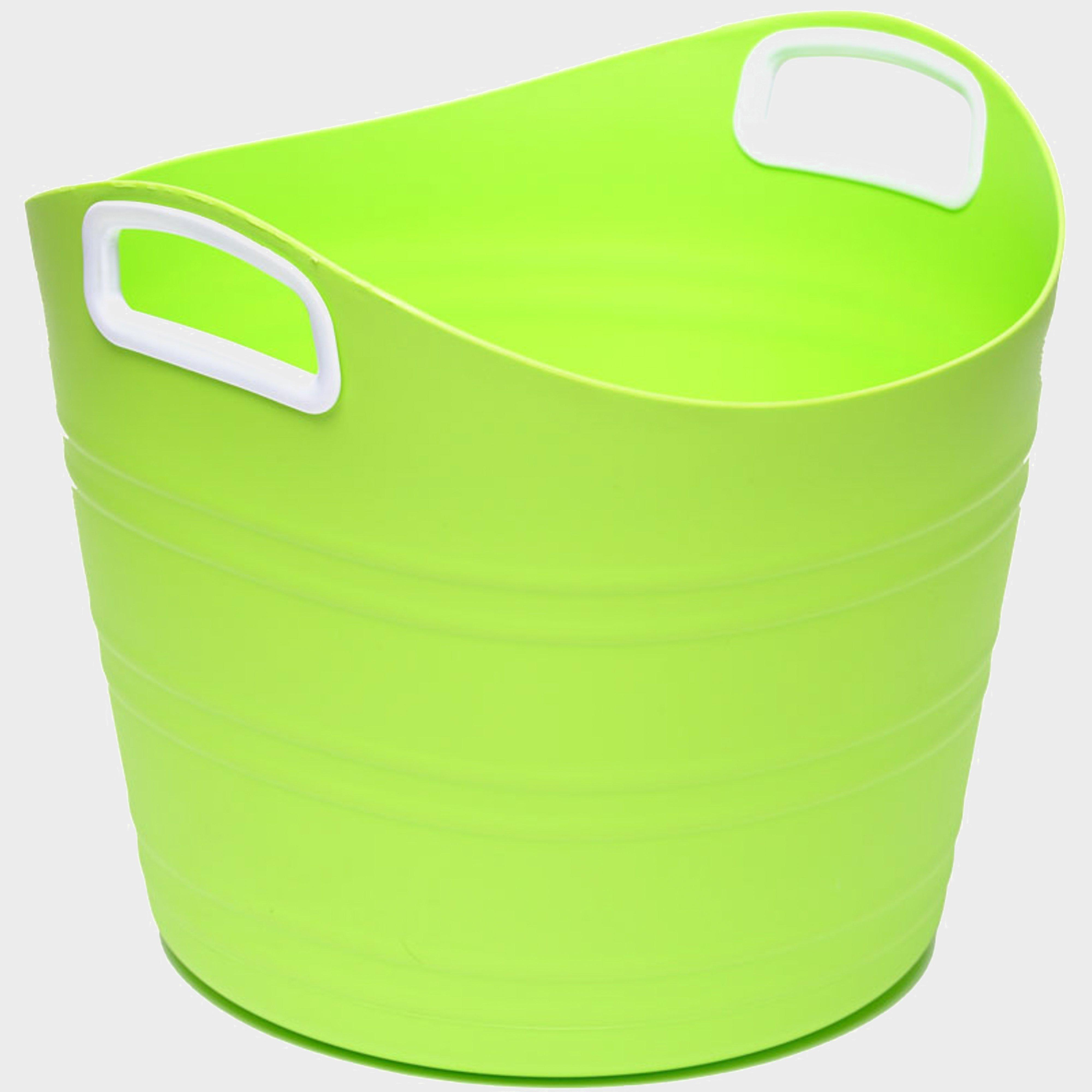 Hi-gear 10.5 Litre Flexi Tub - Green/tubs  Green/tubs