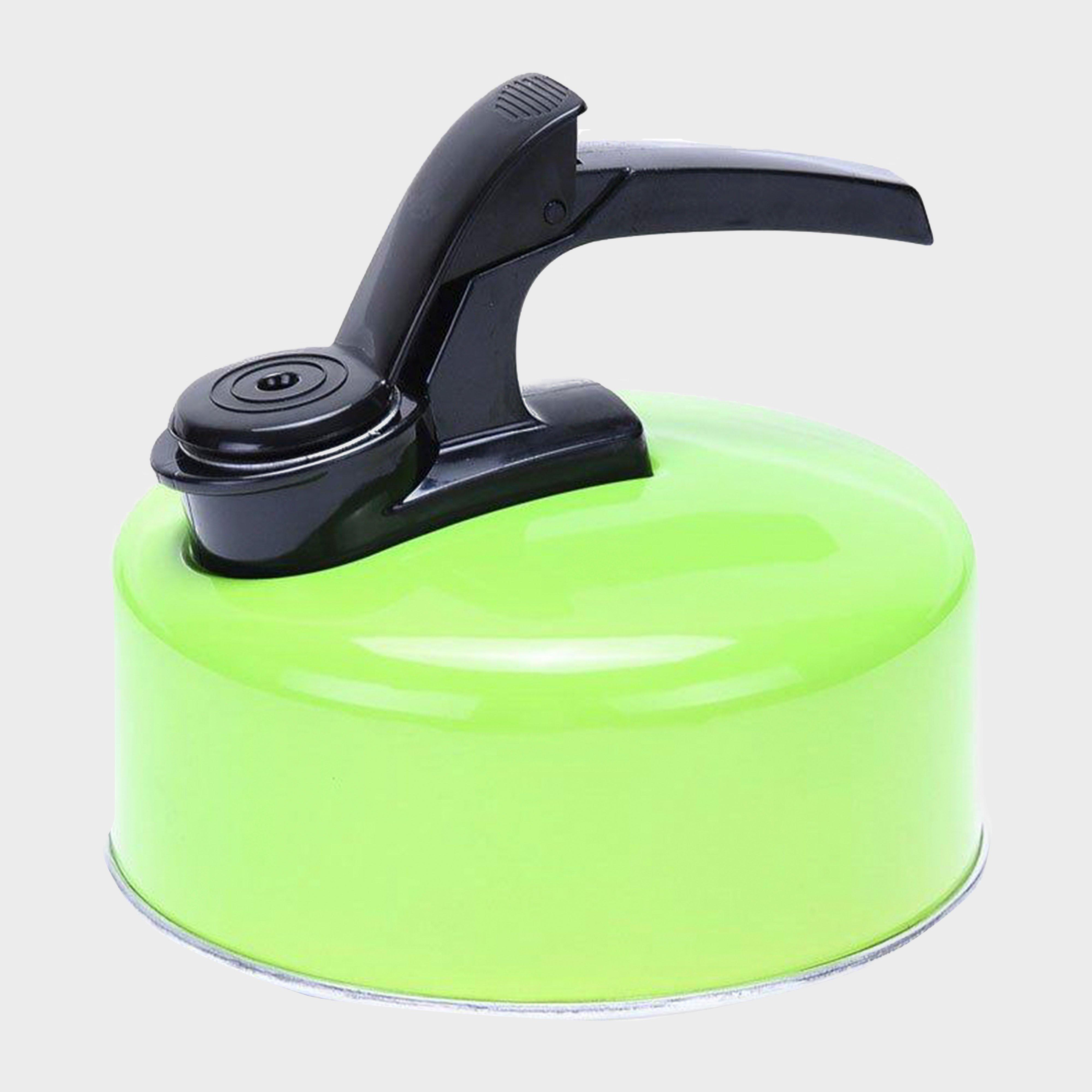 Hi-gear 1l Whistling Kettle - Green/kettle  Green/kettle