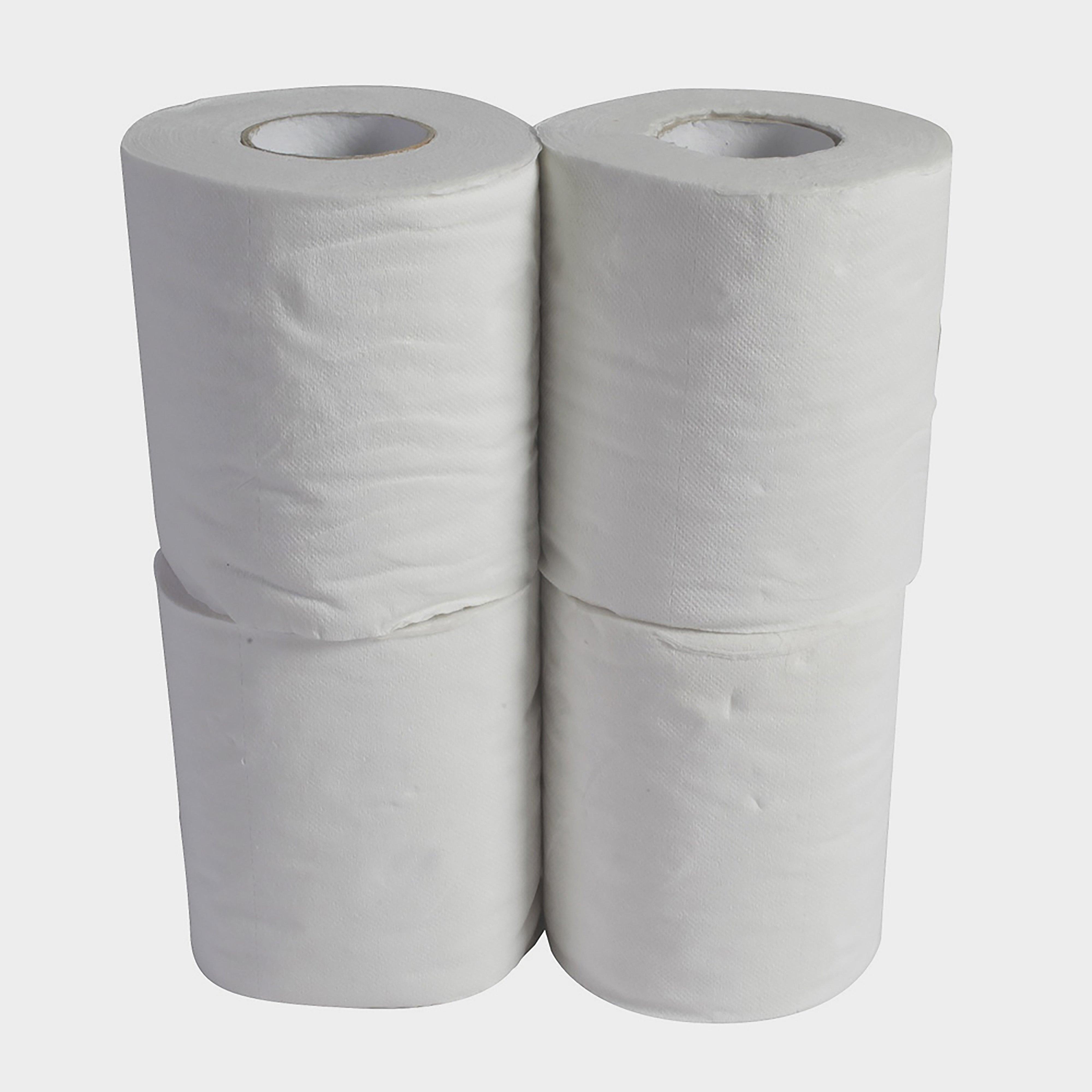 Hi-gear Biodegradable Toilet Roll (4 Pack) - White/white  White/white