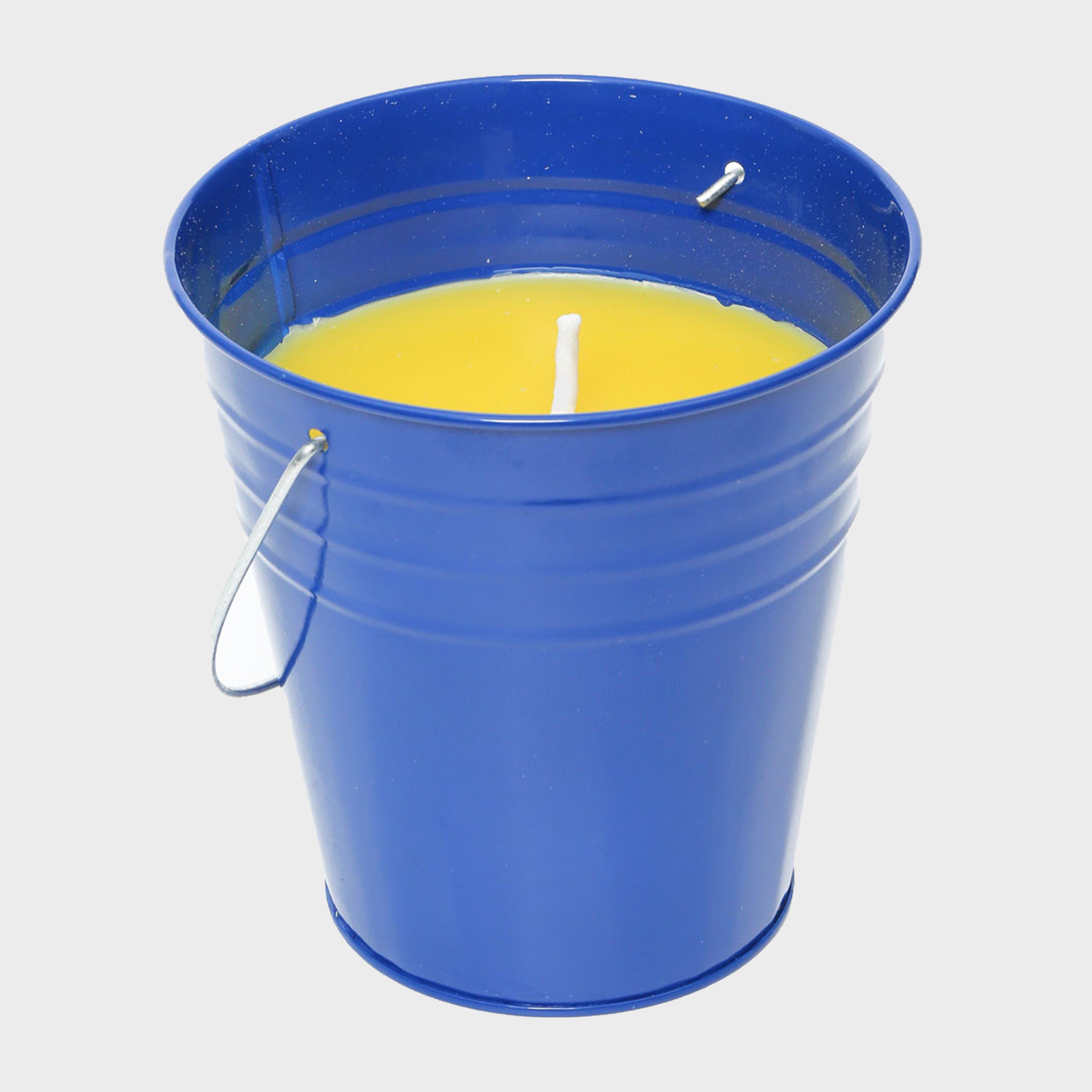 Hi-gear Citronella Bucket Candle - Blue/candle  Blue/candle