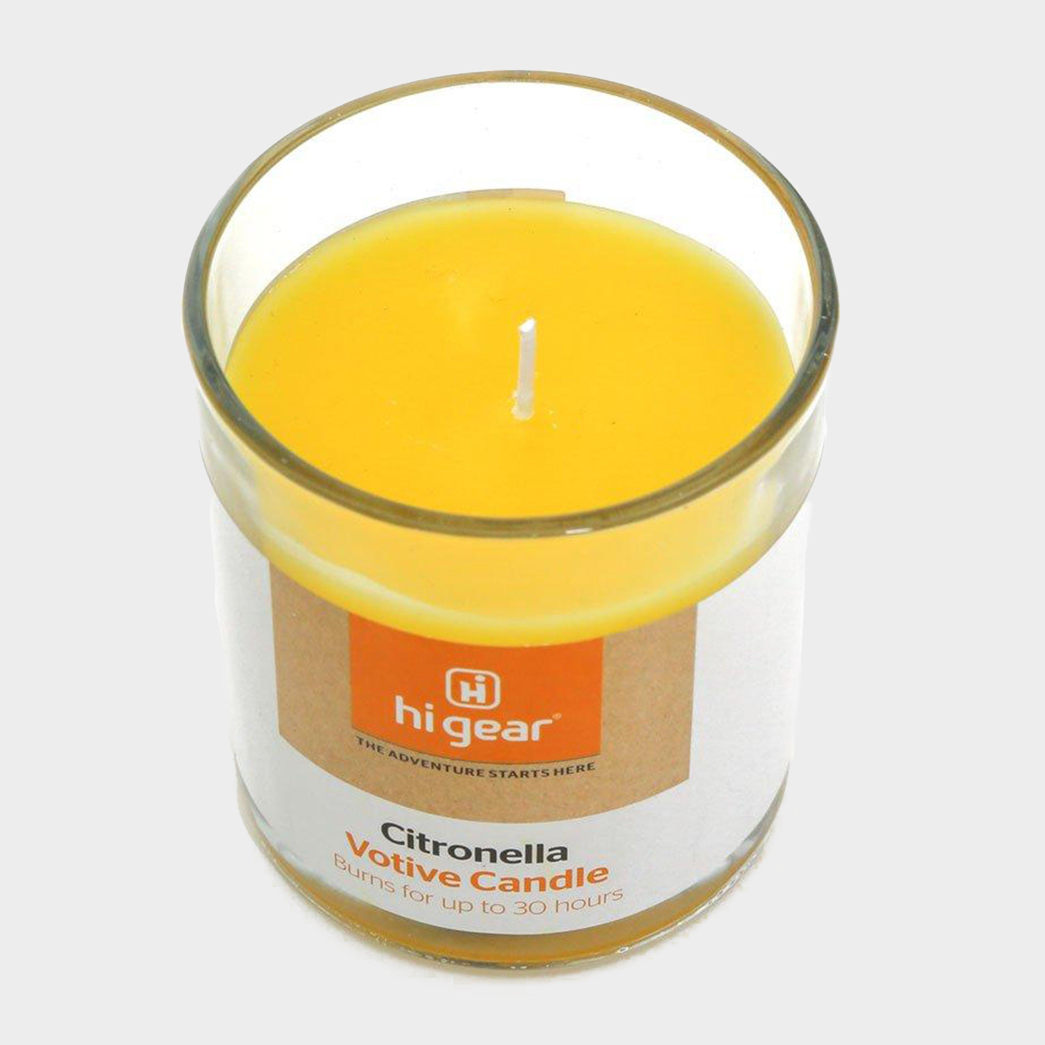 Hi-gear Citronella Votive Candle - Yellow/candle  Yellow/candle