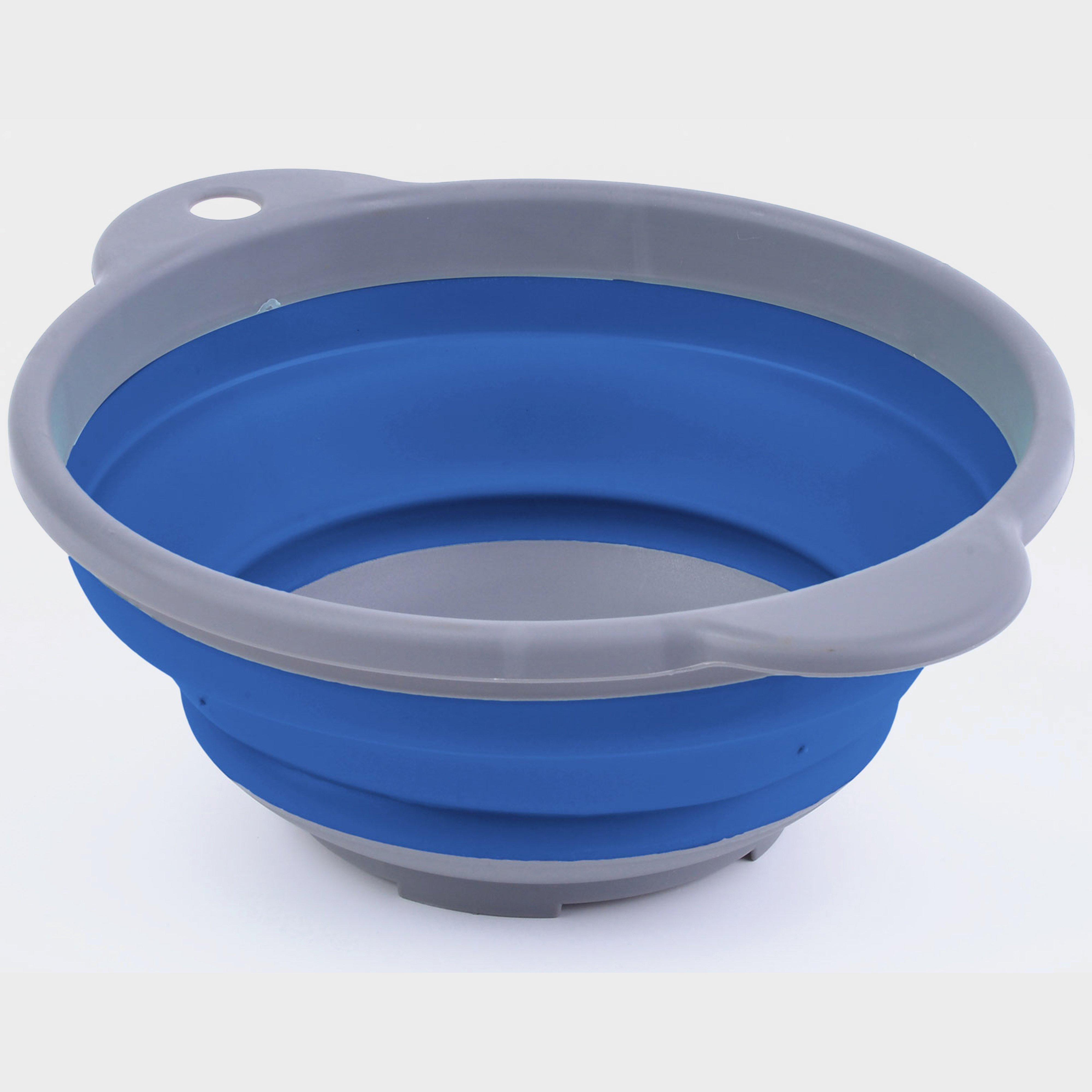 Hi-gear Compact Folding Bowl - Blue/grey  Blue/grey
