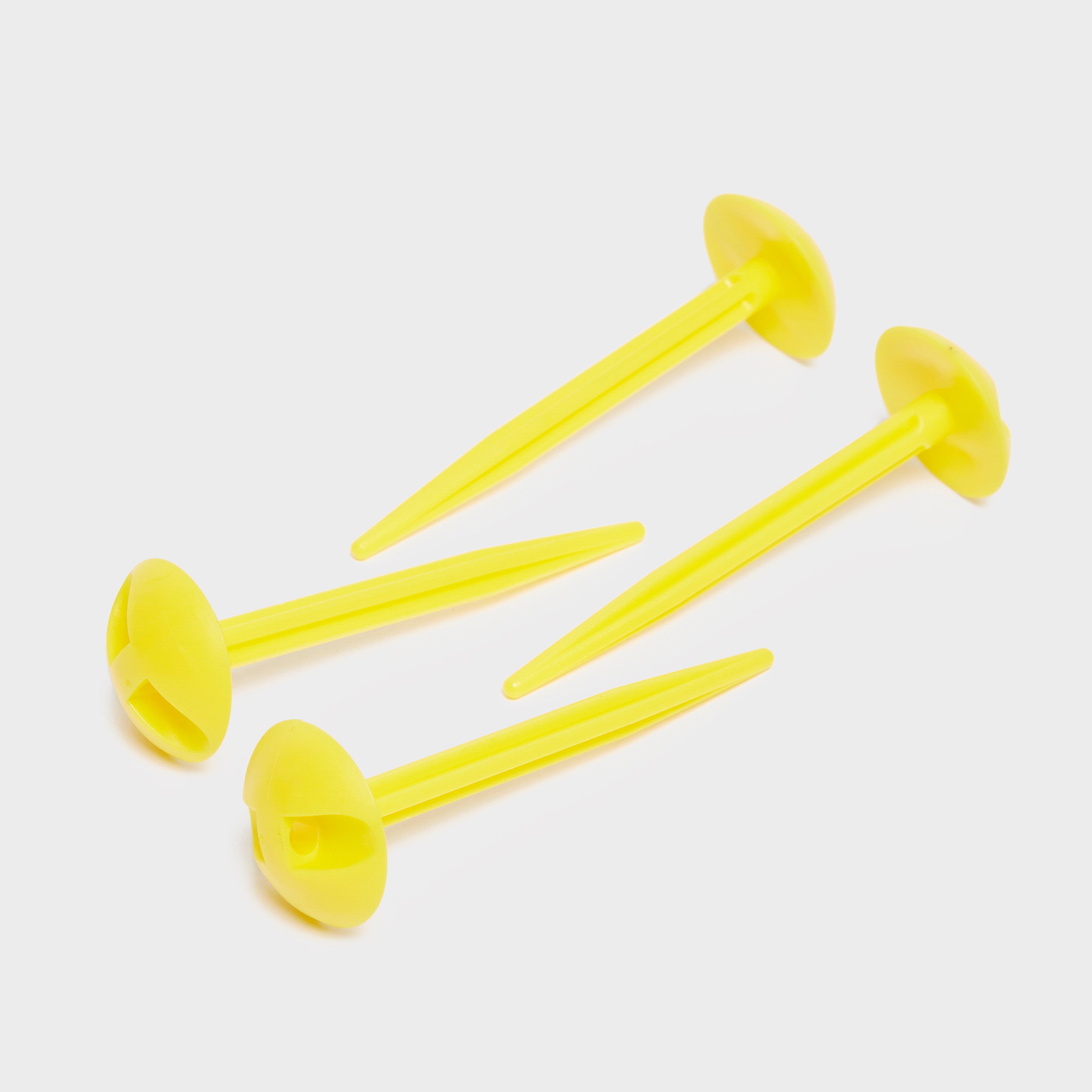 Hi-gear Groundsheet Pegs (8cm) - Yellow/y  Yellow/y