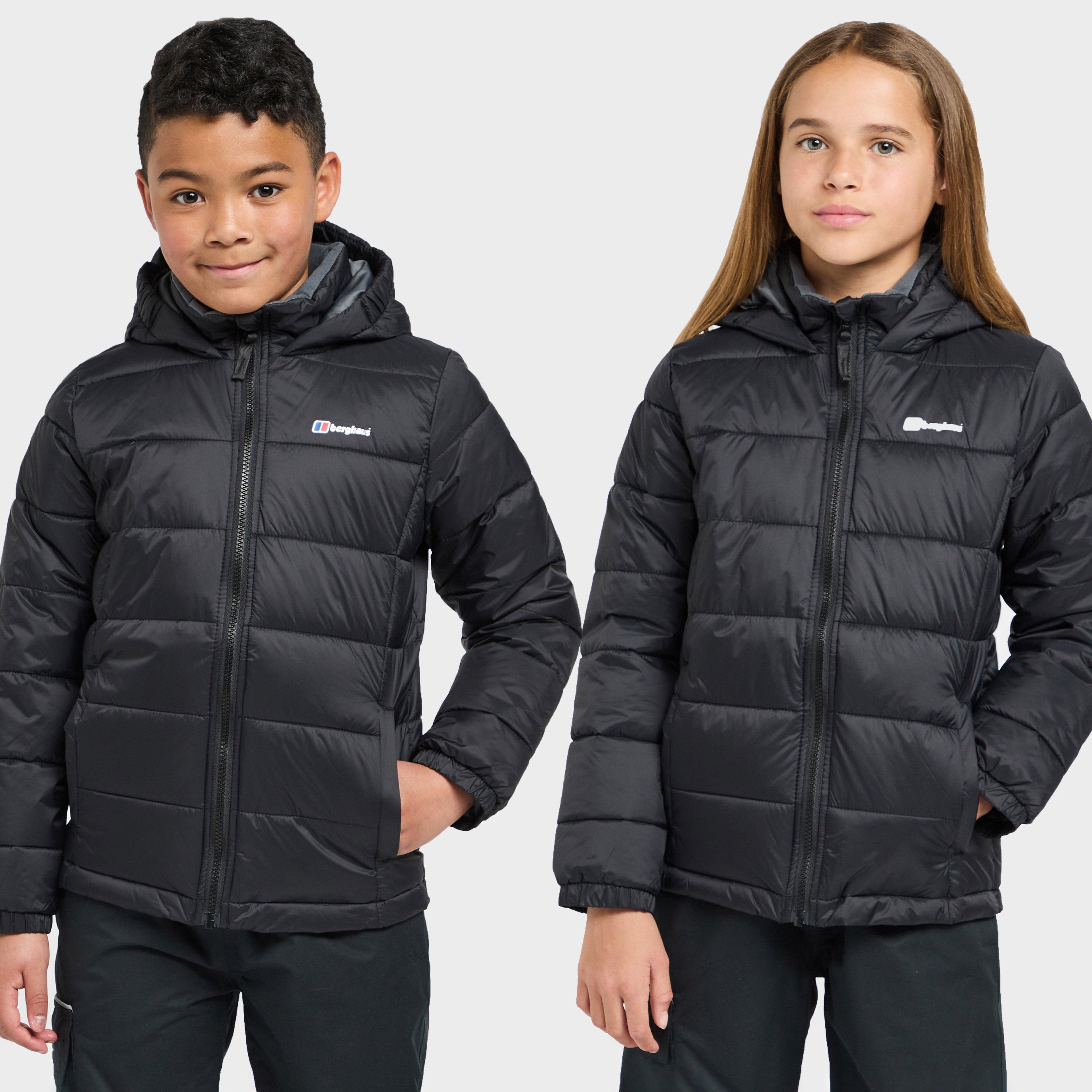 Berghaus Kids Tyndrum Full Zip Fleece Jacket - Black/blk  Black/blk