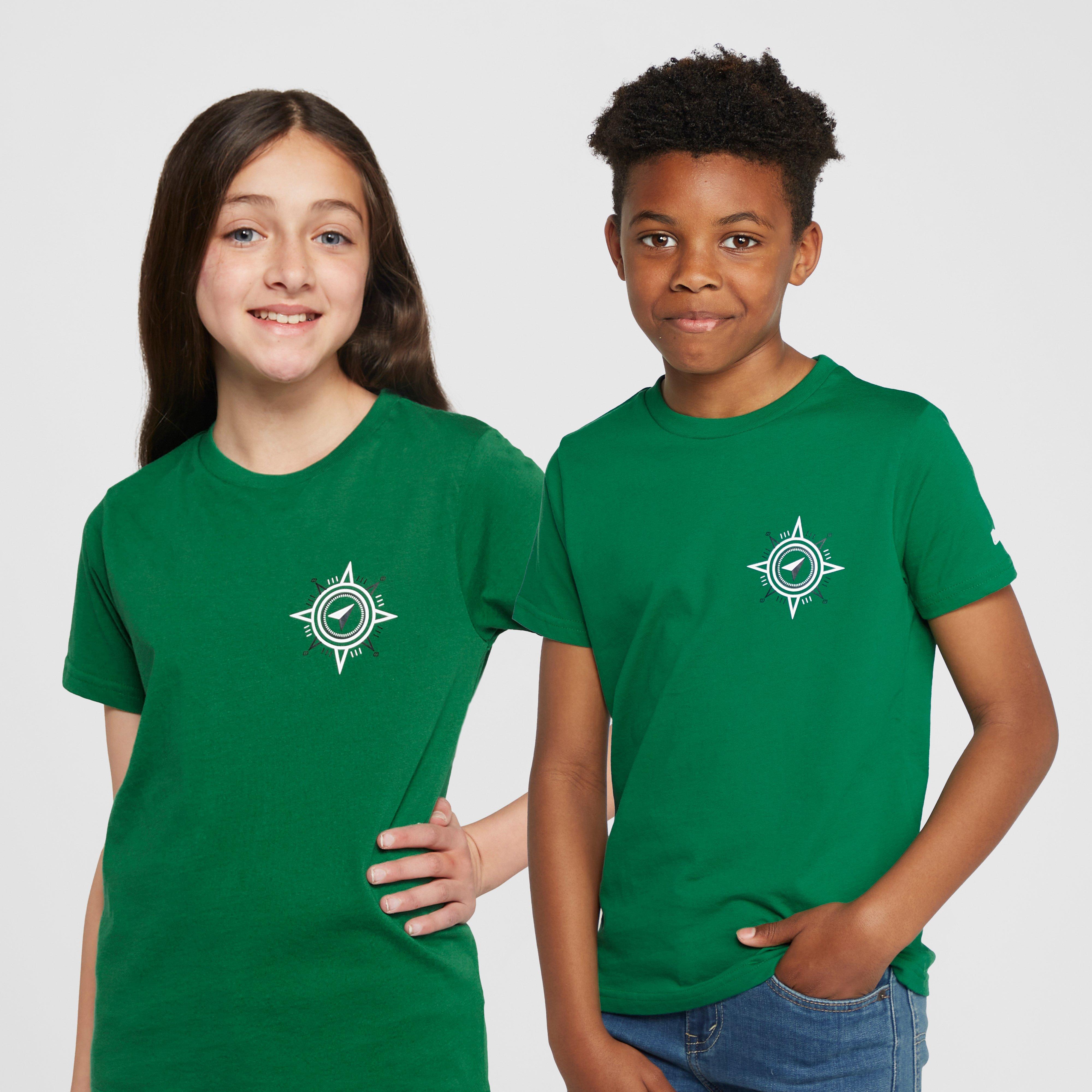 Berghaus Kids Compass Tee - Green/green  Green/green