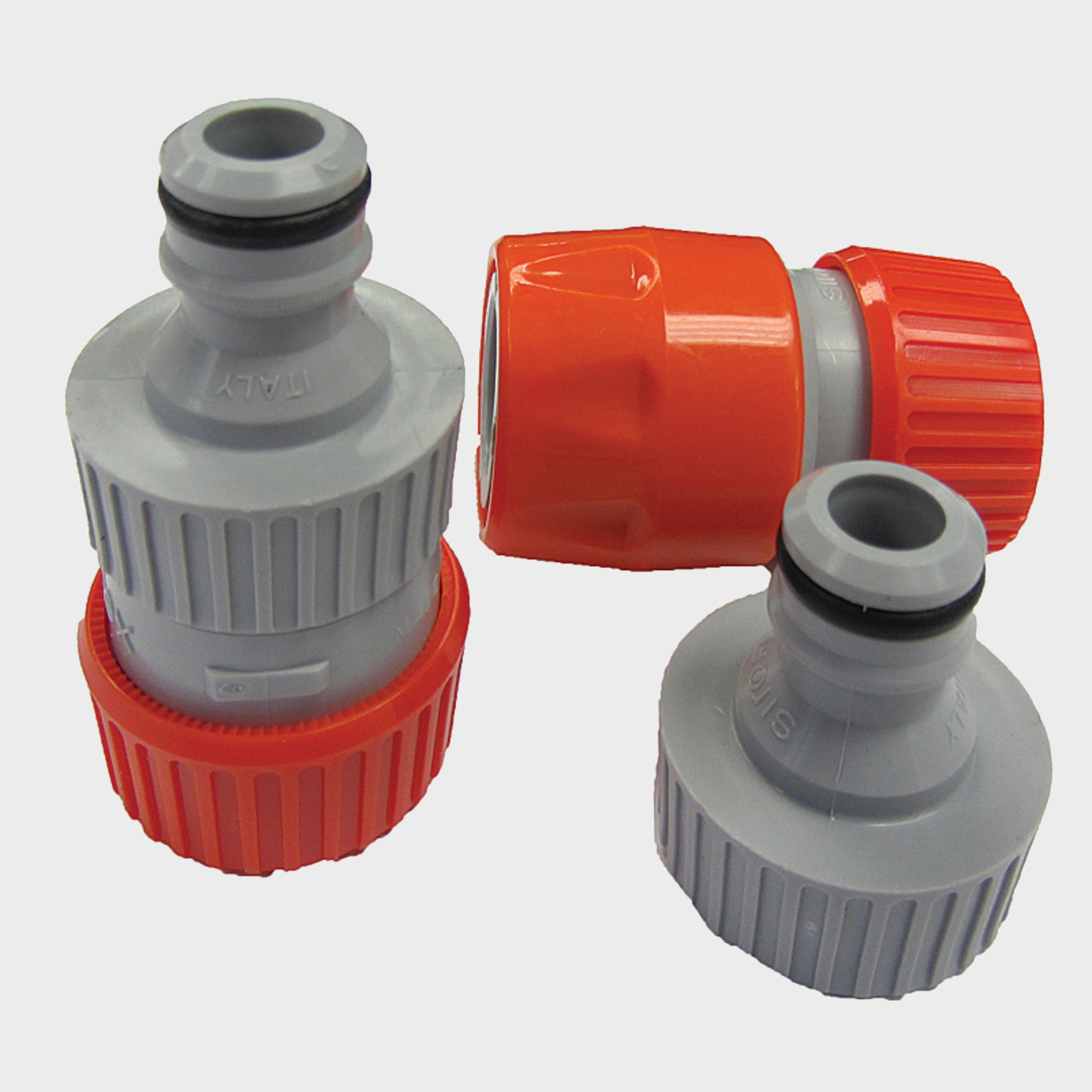 Hitchman Aquaroll Mains Adaptor Extension Hose Connectors - Red/replace  Red/replace