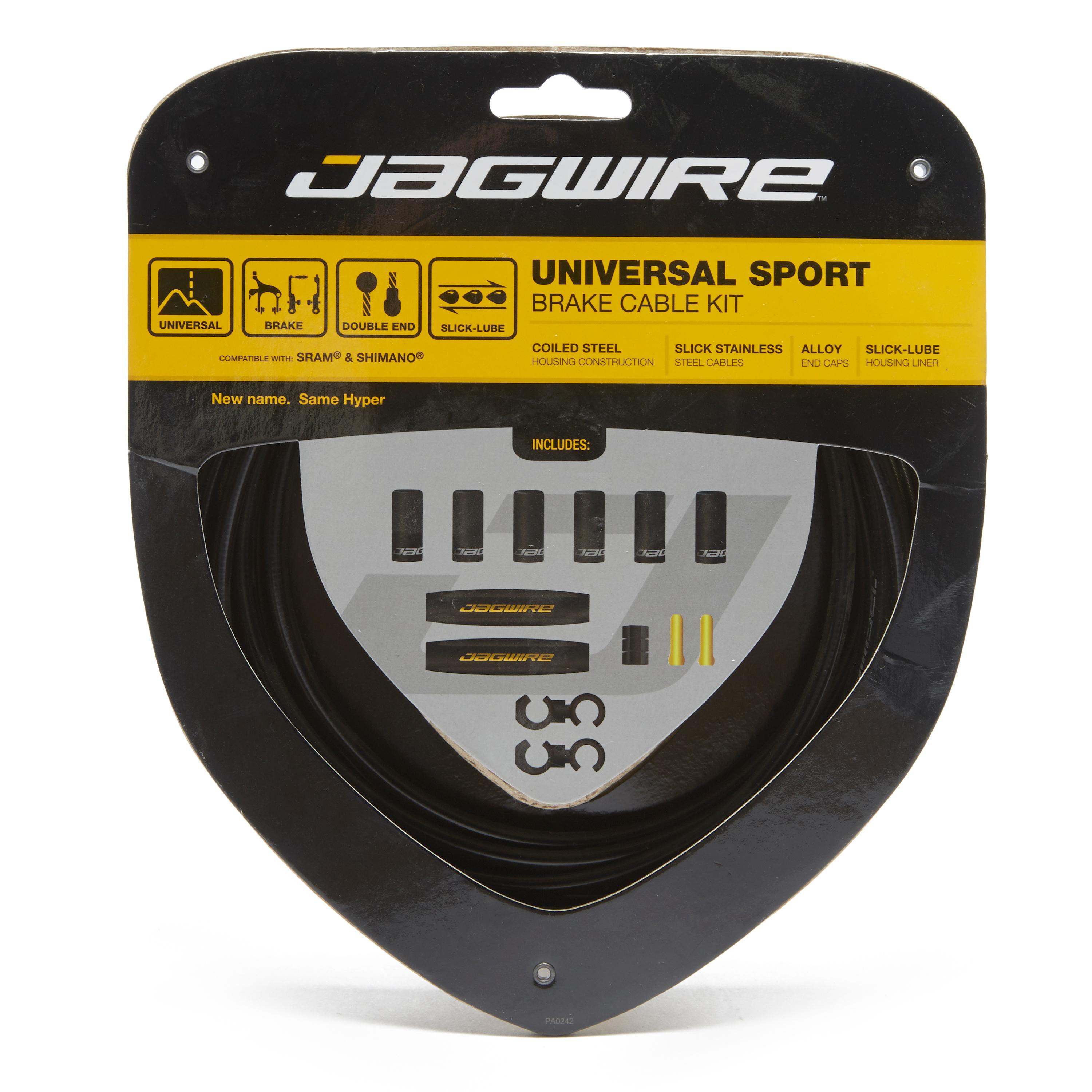 Jagwire Universal Sport Brake Cable Kit - Black/blk  Black/blk