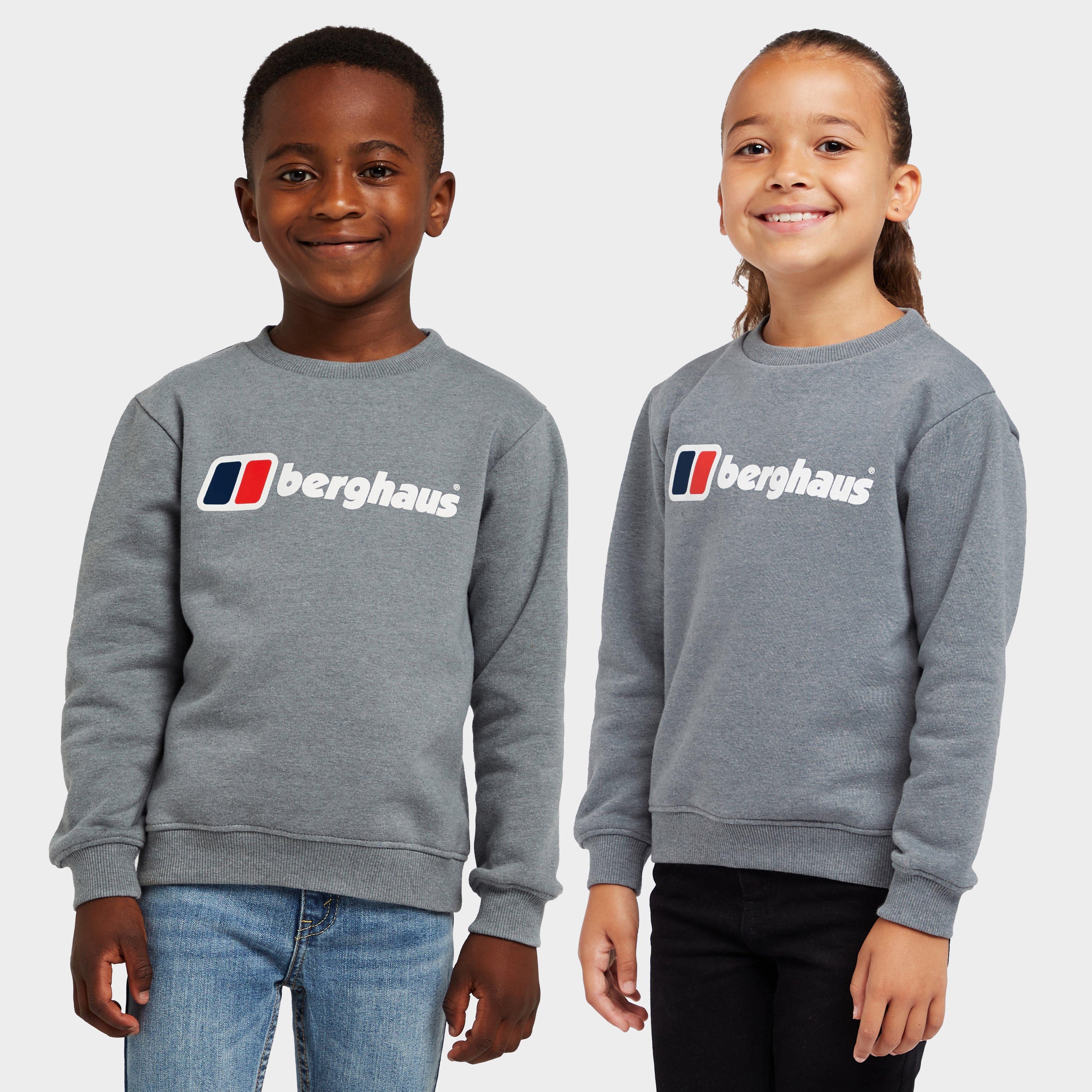 Berghaus Kids Logo Jumper - Grey/grey  Grey/grey