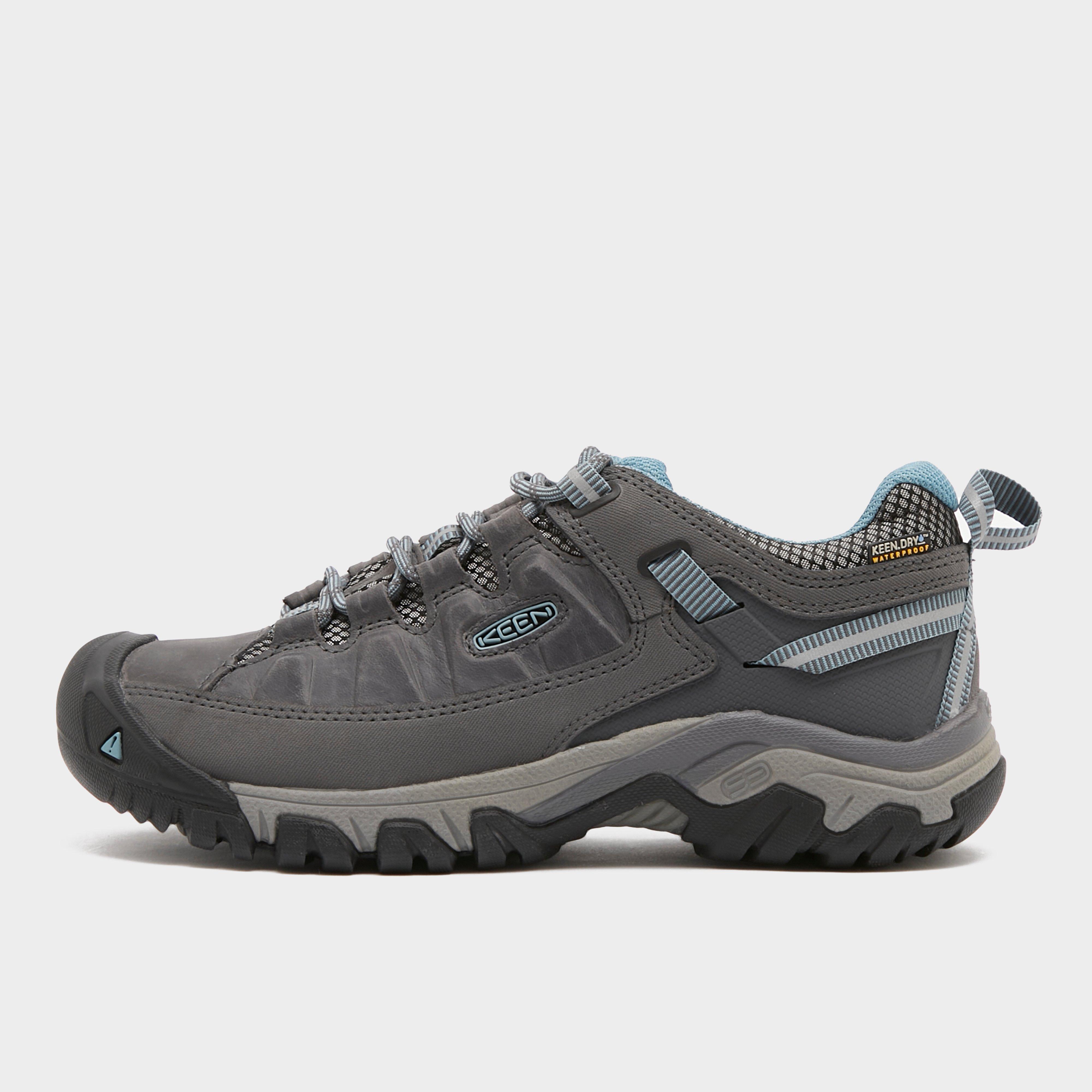 Keen Womens Targhee Iii Waterproof Hiking Boots - Grey/grey  Grey/grey