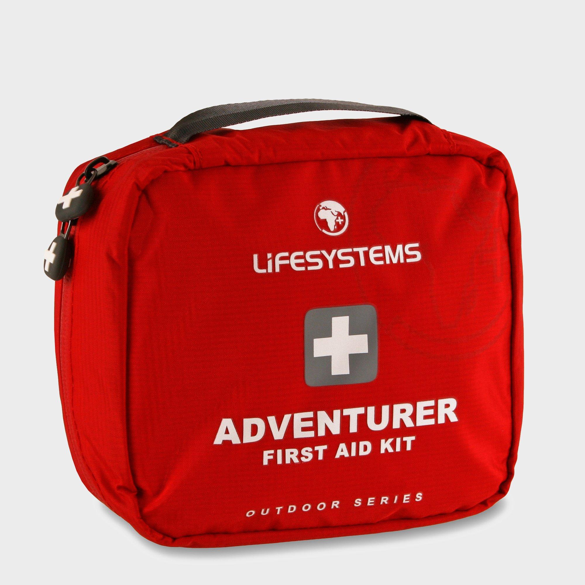 Lifesystems Adventurer First Aid Kit - Red  Red