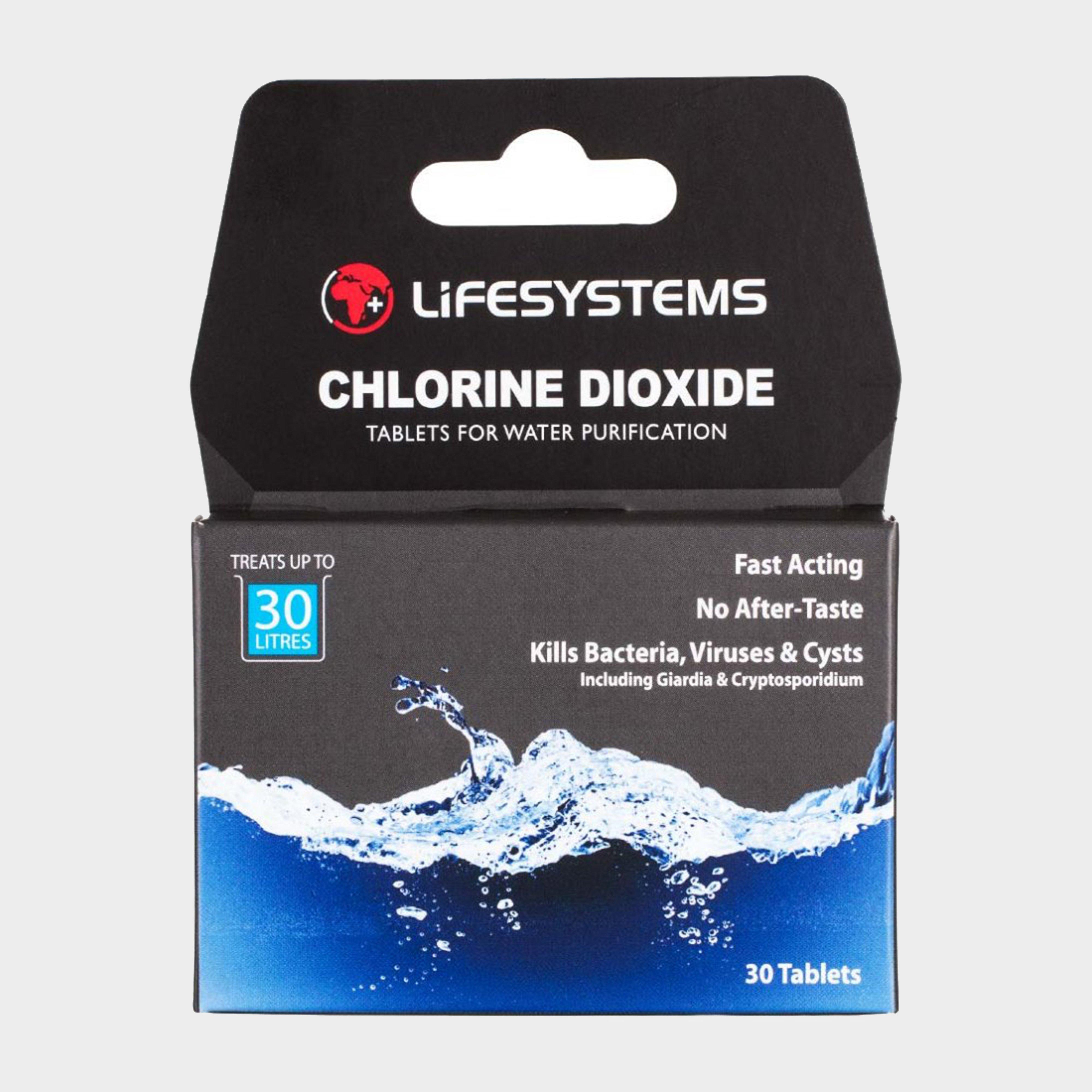 Lifesystems Chlorine Dioxide Tablets - Black  Black