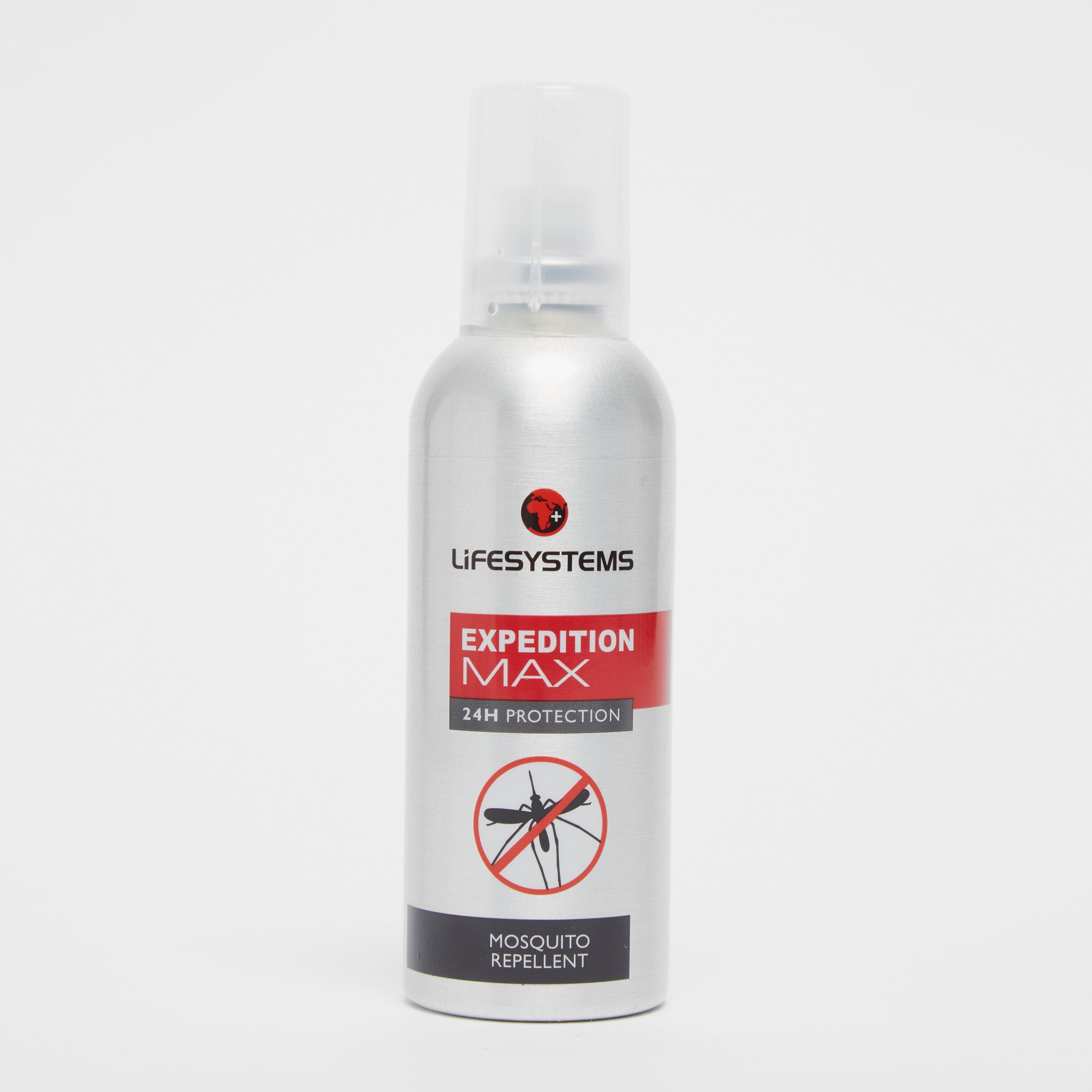 Lifesystems Expedition 100 Pro Deet Mosquito Repellent - Silver/100ml  Silver/100ml