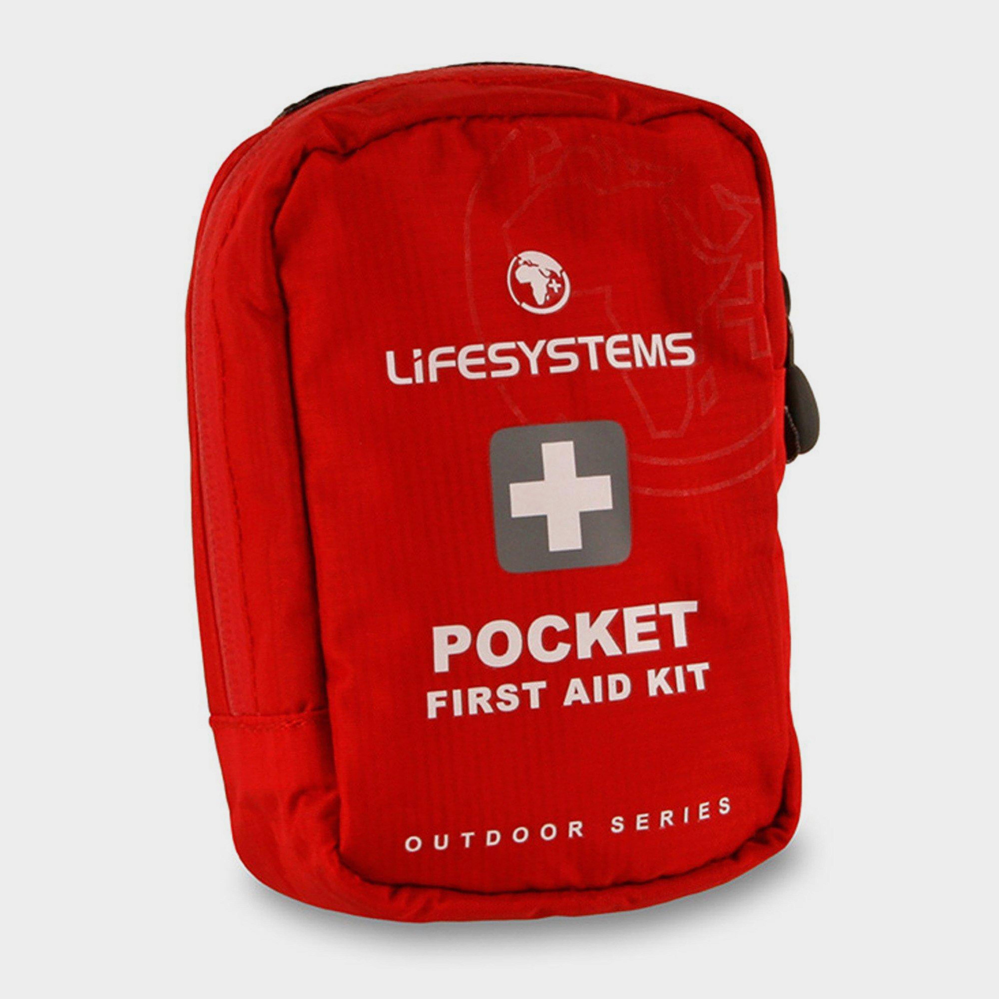 Lifesystems Pocket First Aid Kit - Red  Red