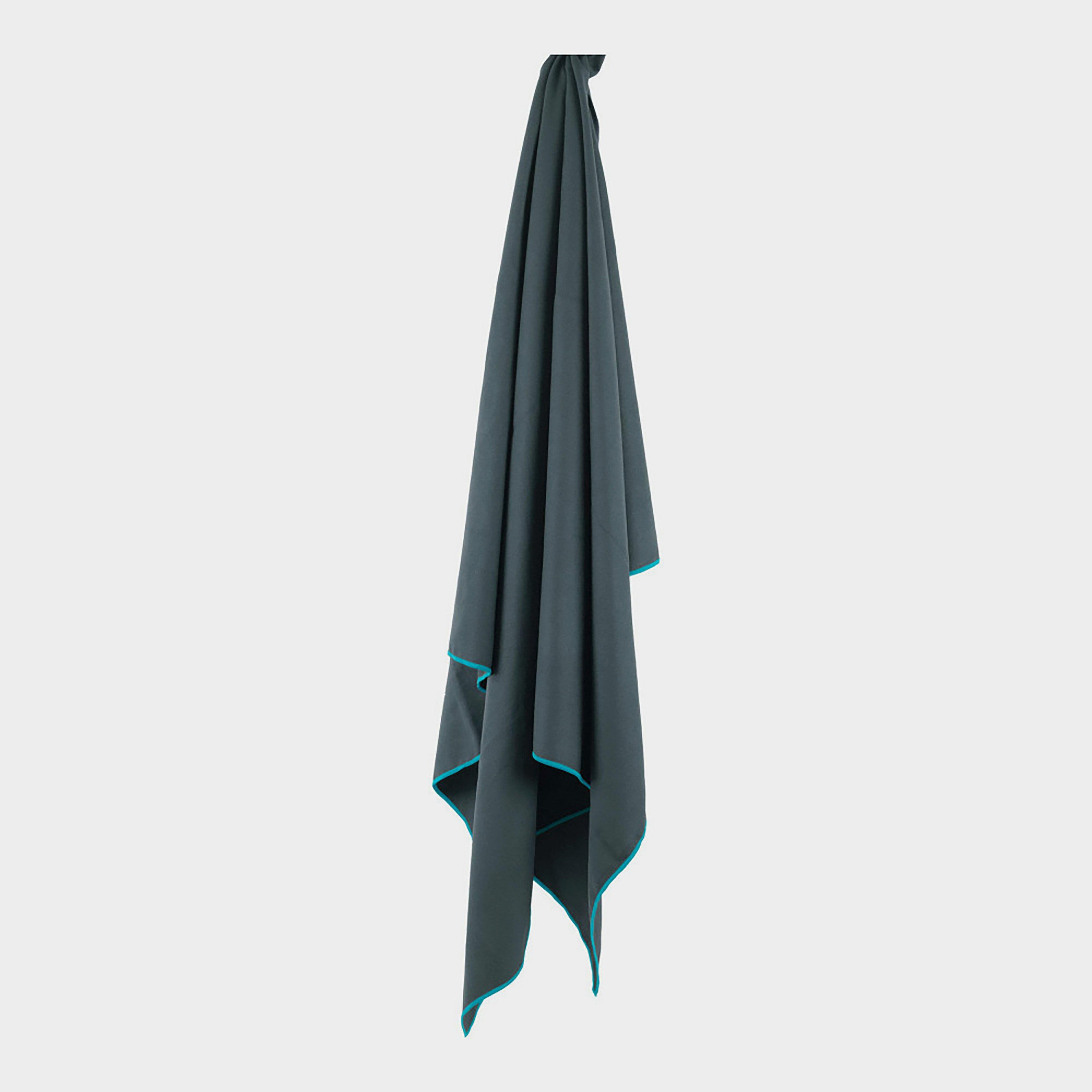 Lifeventure Recycled Softfibre Towel Xl - Grey/grey  Grey/grey