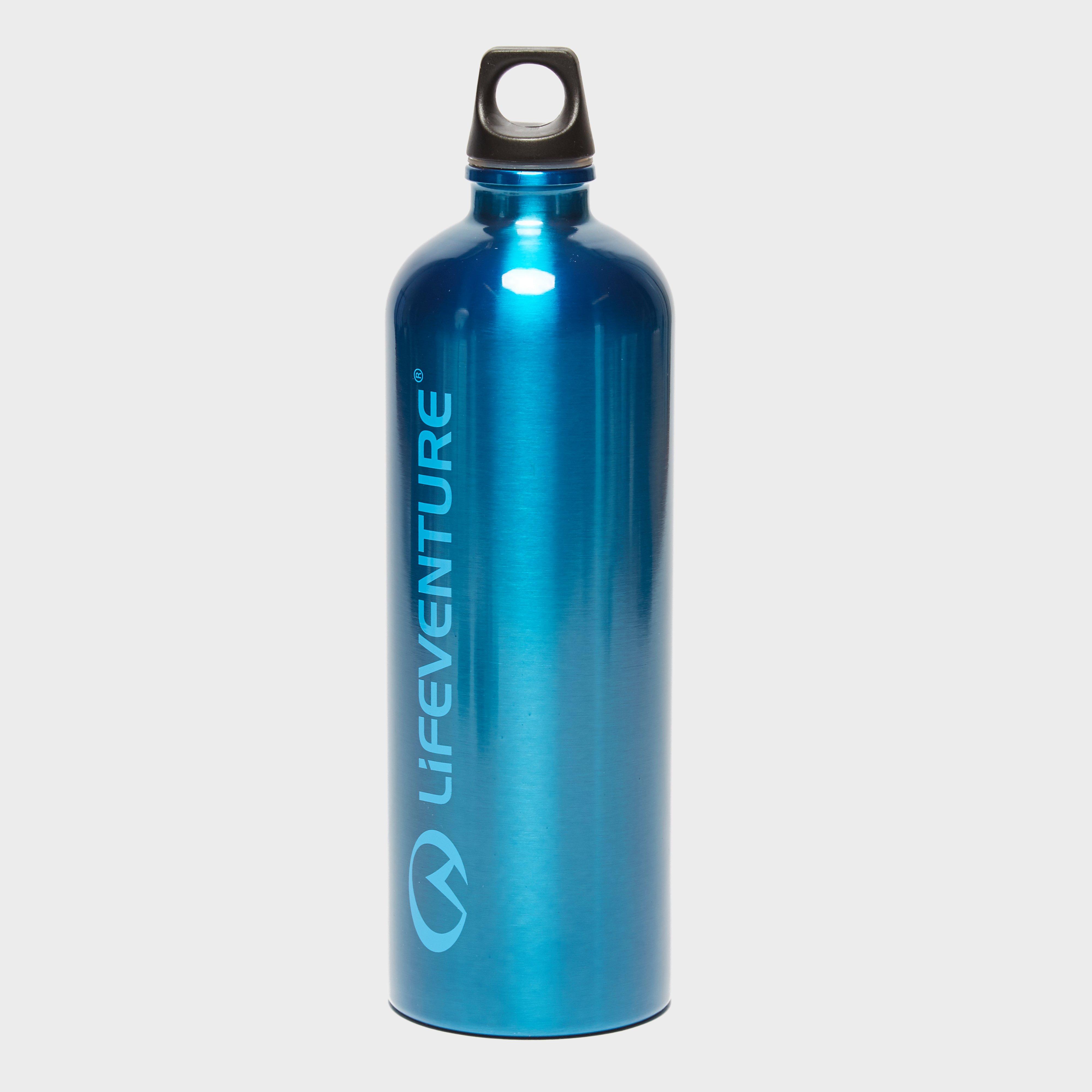Lifeventure Stainless Steel 1l Bottle - Blue  Blue