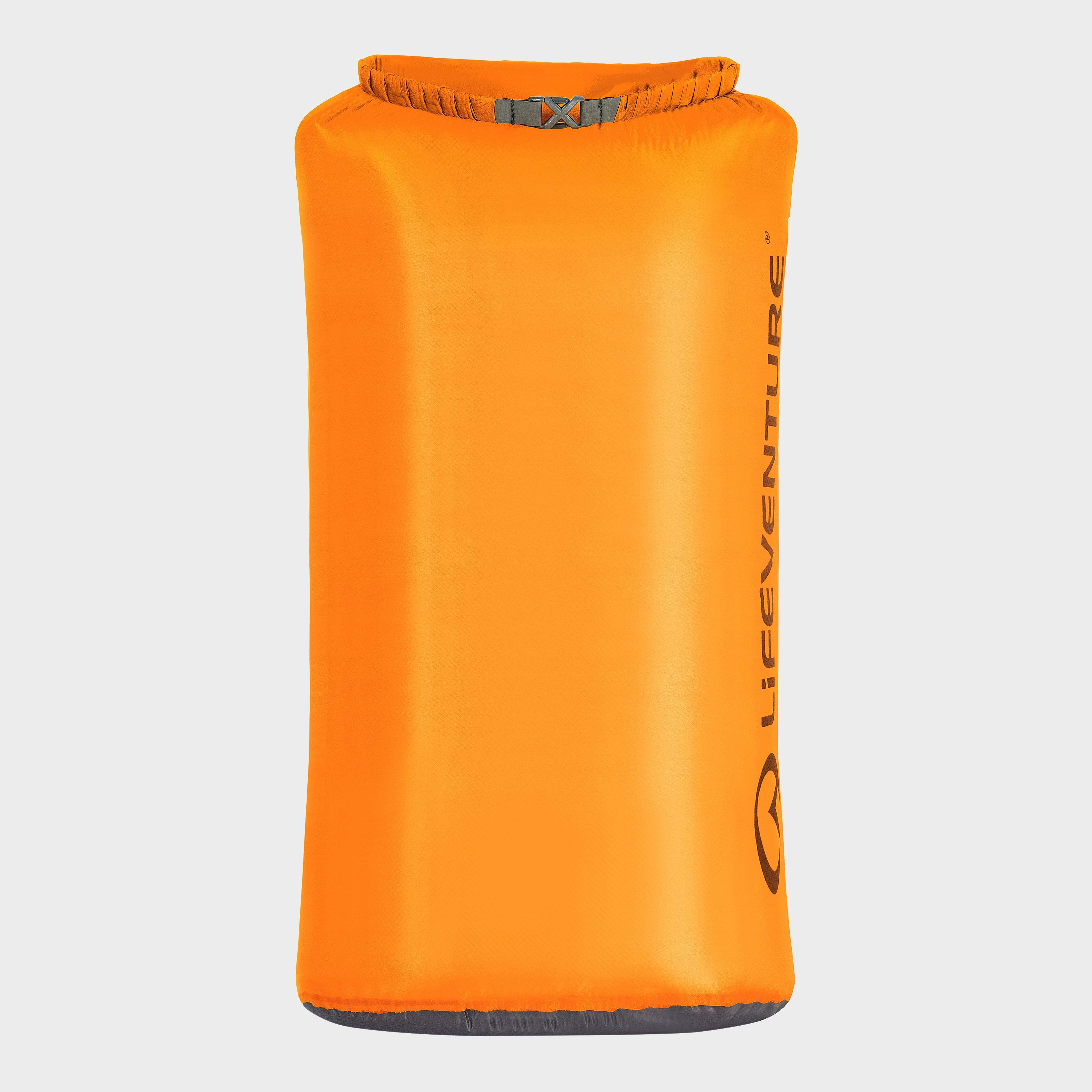 Lifeventure Ultralight 75l Dry Bag - Orange/blk/c.gld/wht  Orange/blk/c.gld/wht