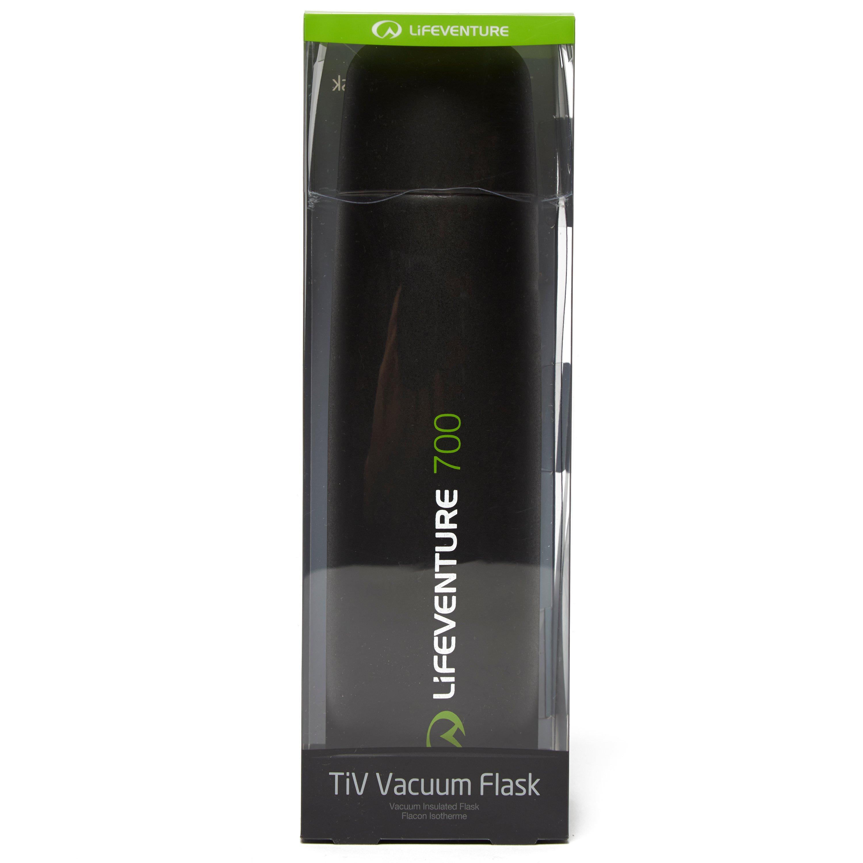 Lifeventure Vacuum Flask 700 - Blk/blk  Blk/blk