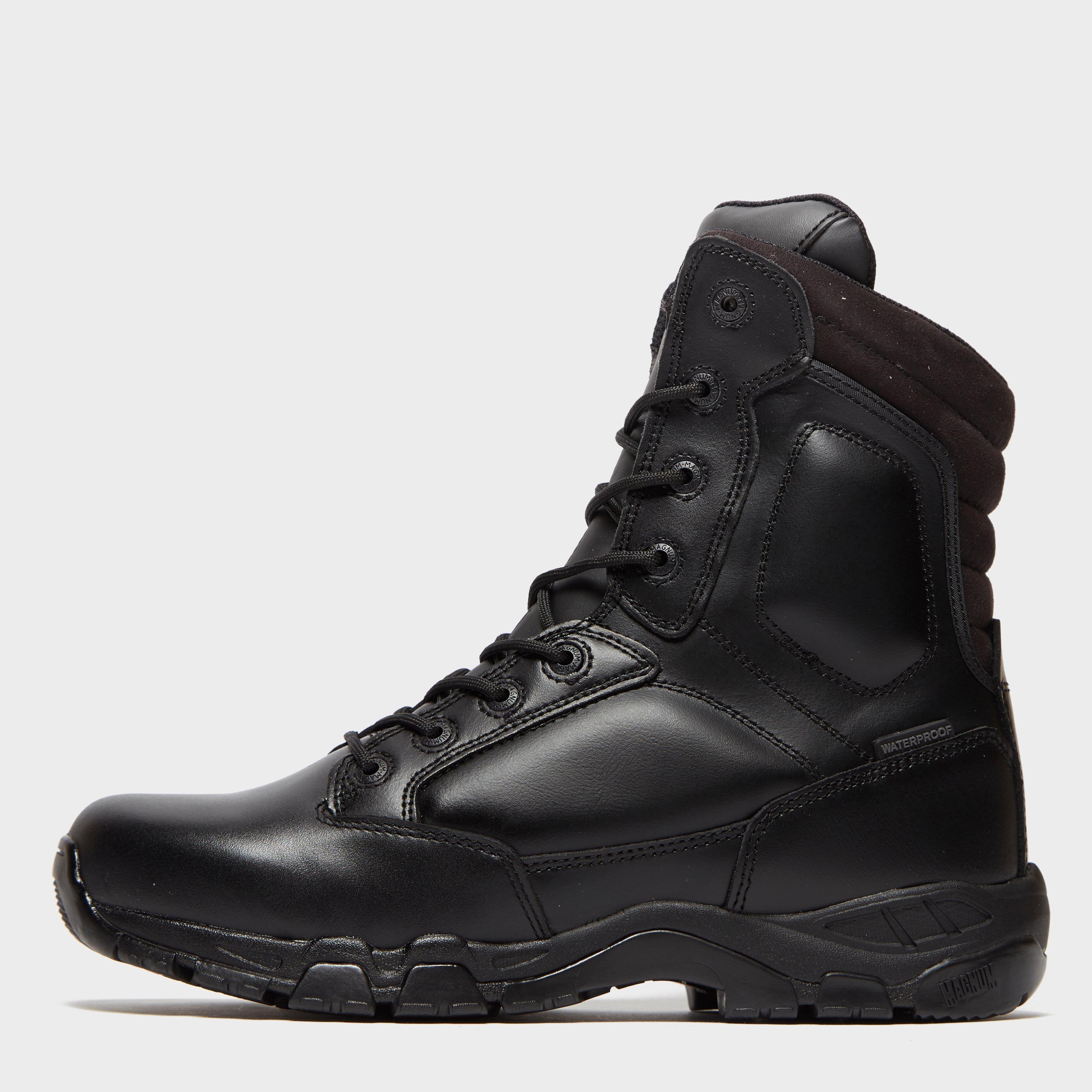 Magnum Mens Viper Pro Waterproof All Leather Work Boot - Black/blk  Black/blk