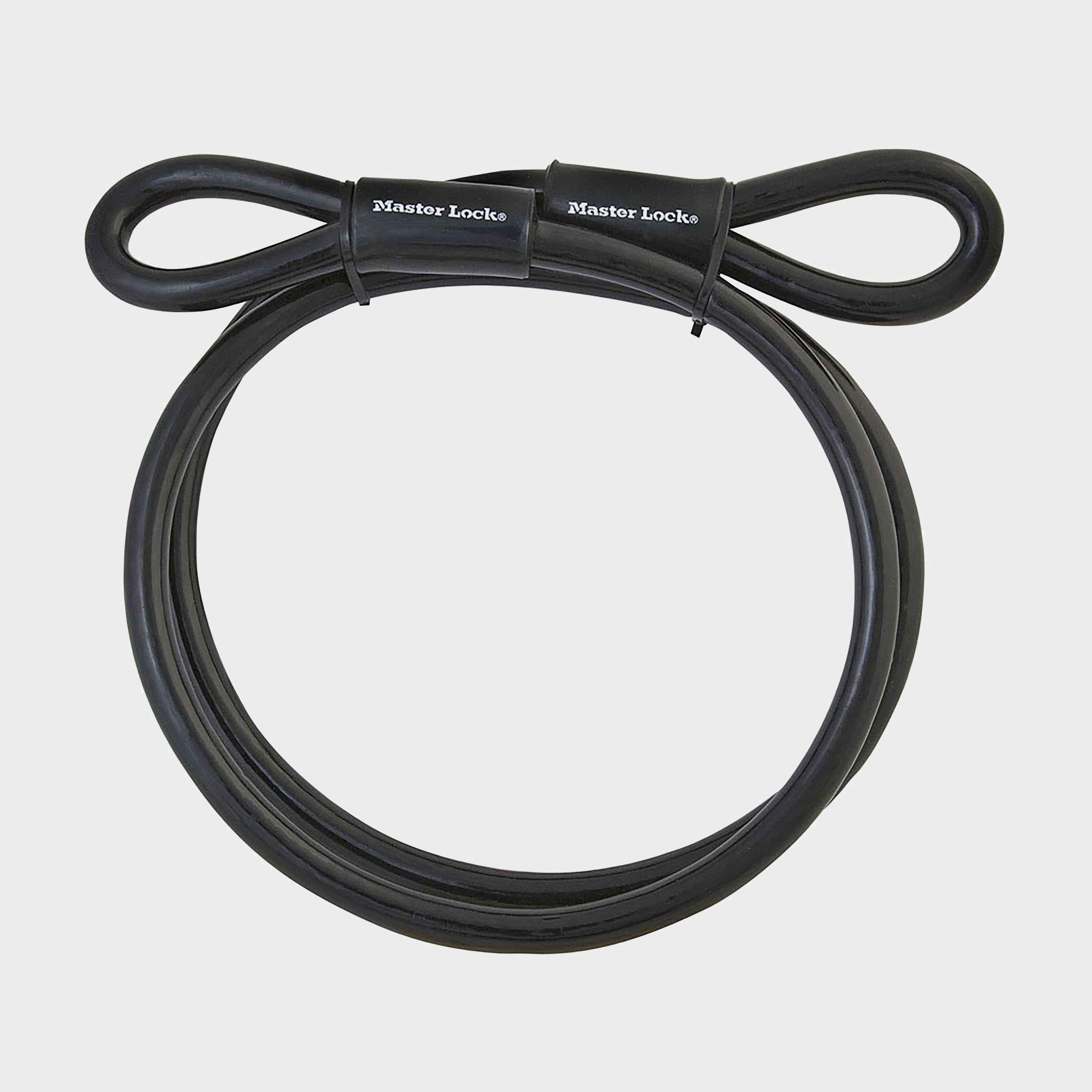 Masterlock 49eurd Looped End Cable Lock - Black/3mx10mm  Black/3mx10mm