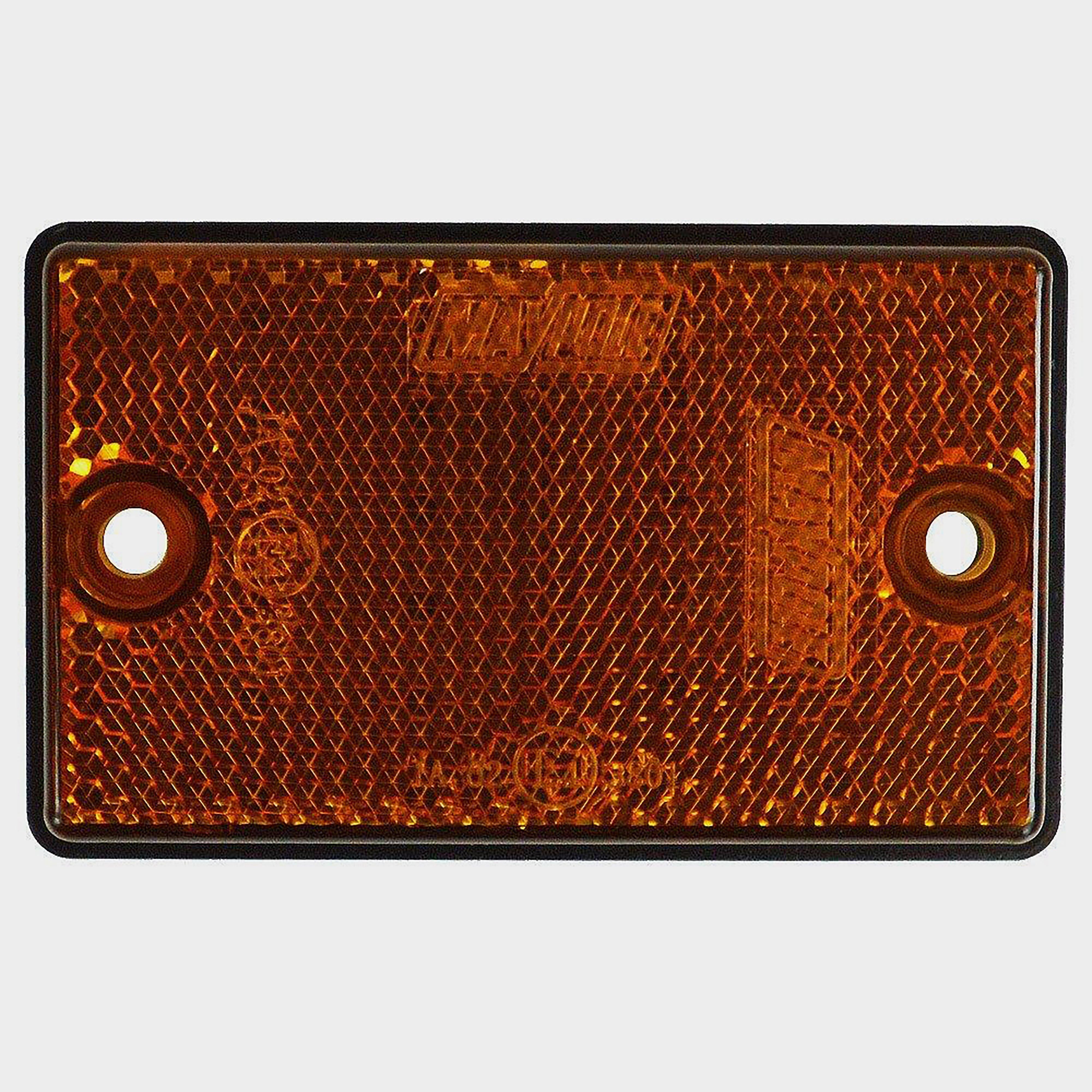 Maypole Self Adhesive Side Amber Reflector - Orange/orange  Orange/orange