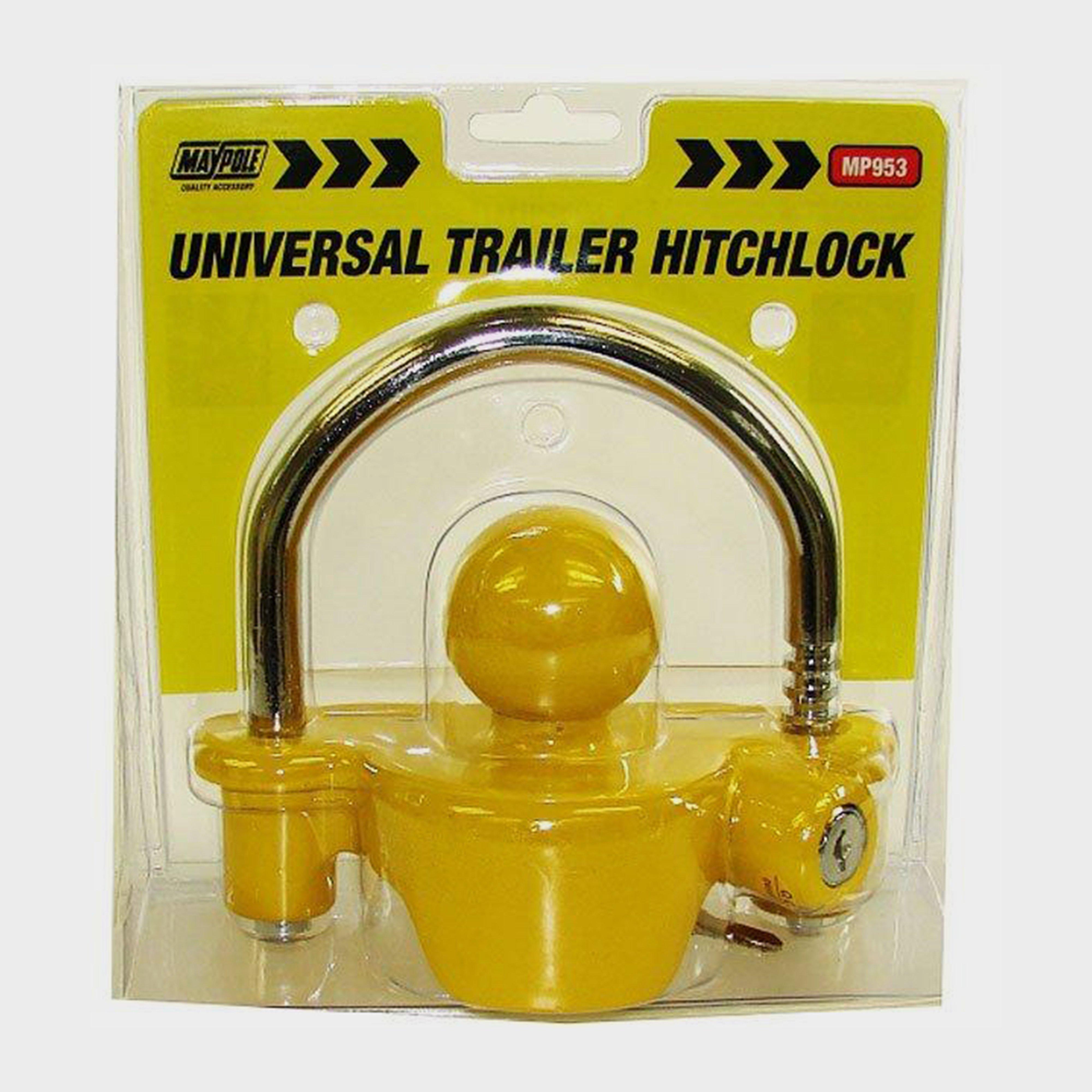 Maypole Universal Trailer Hitchlock - Yellow/hitchlo  Yellow/hitchlo