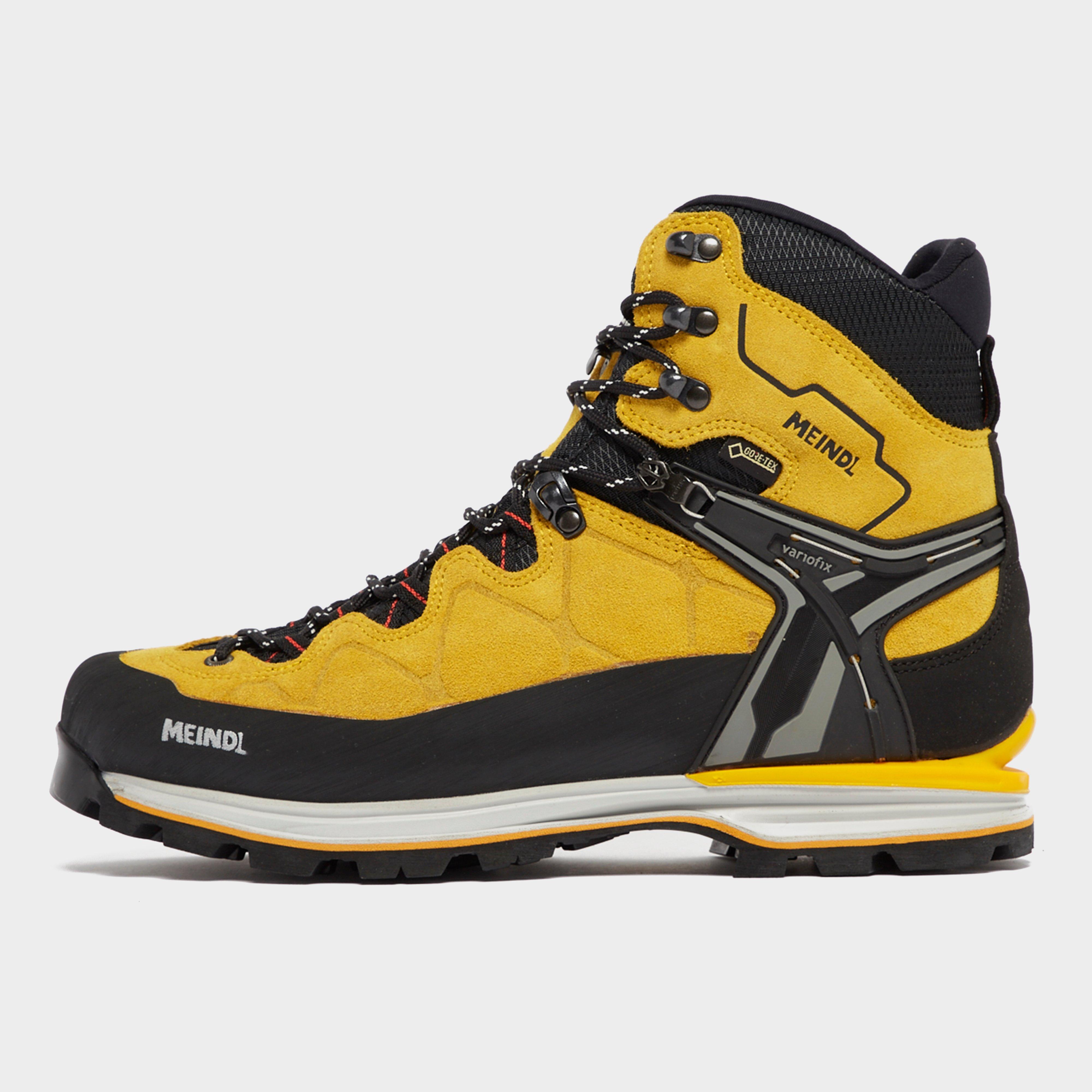 Meindl Mens Litepeak Pro Gore-tex Walking Boots - Yellow/black  Yellow/black