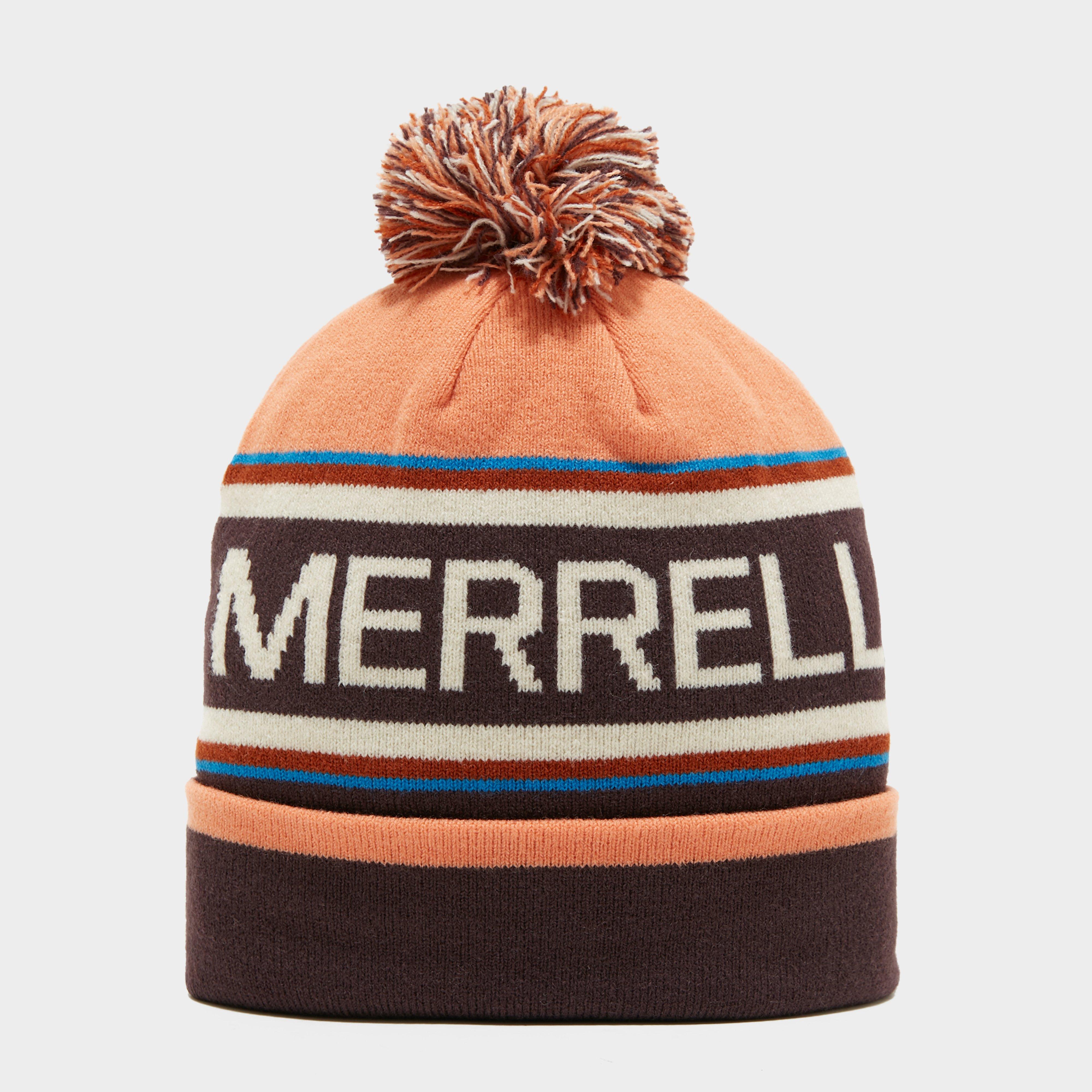 Merrell College Pom Beanie - Red/red  Red/red