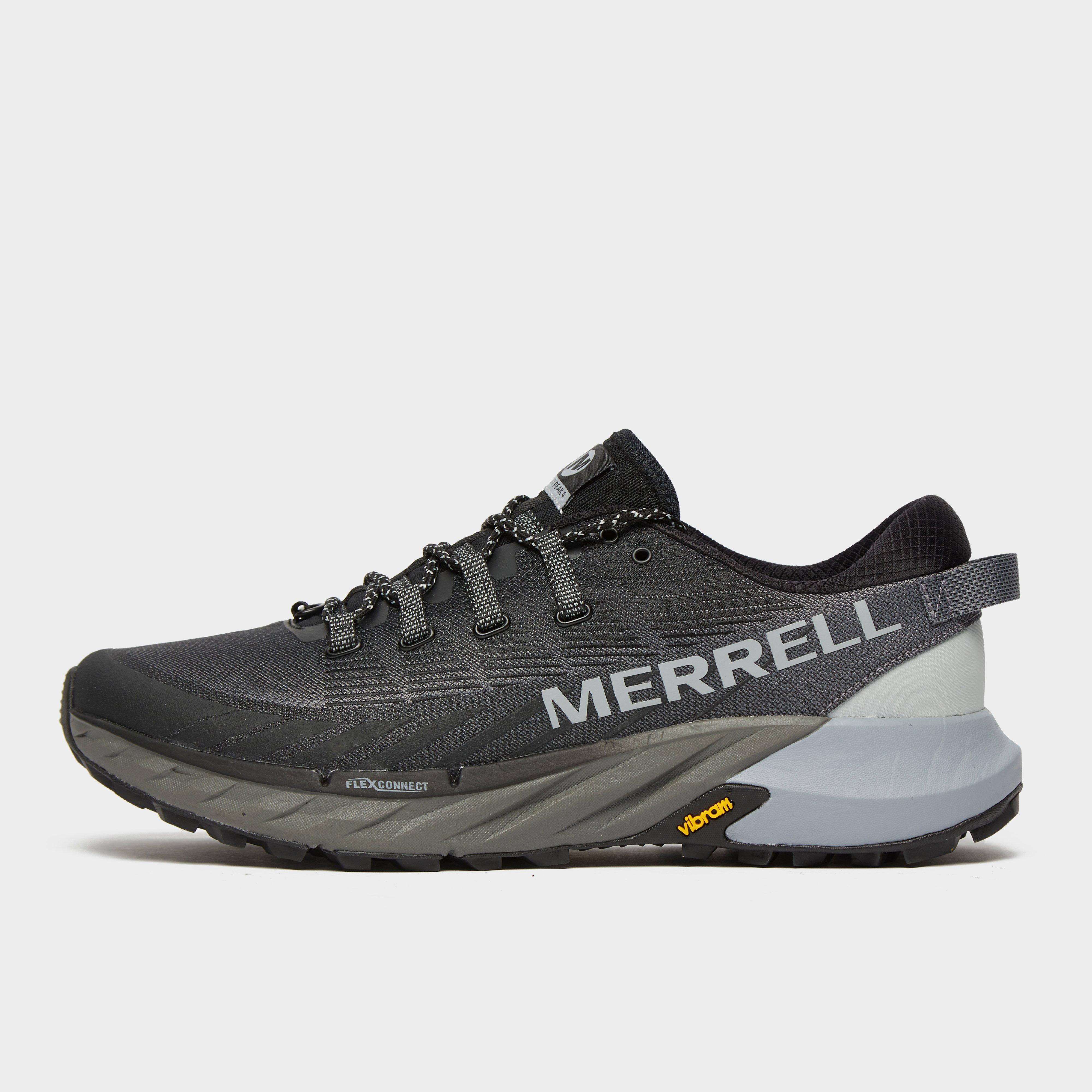 Merrell Mens Agility Peak 4 Trail Running Shoe (black) - Black/black  Black/black