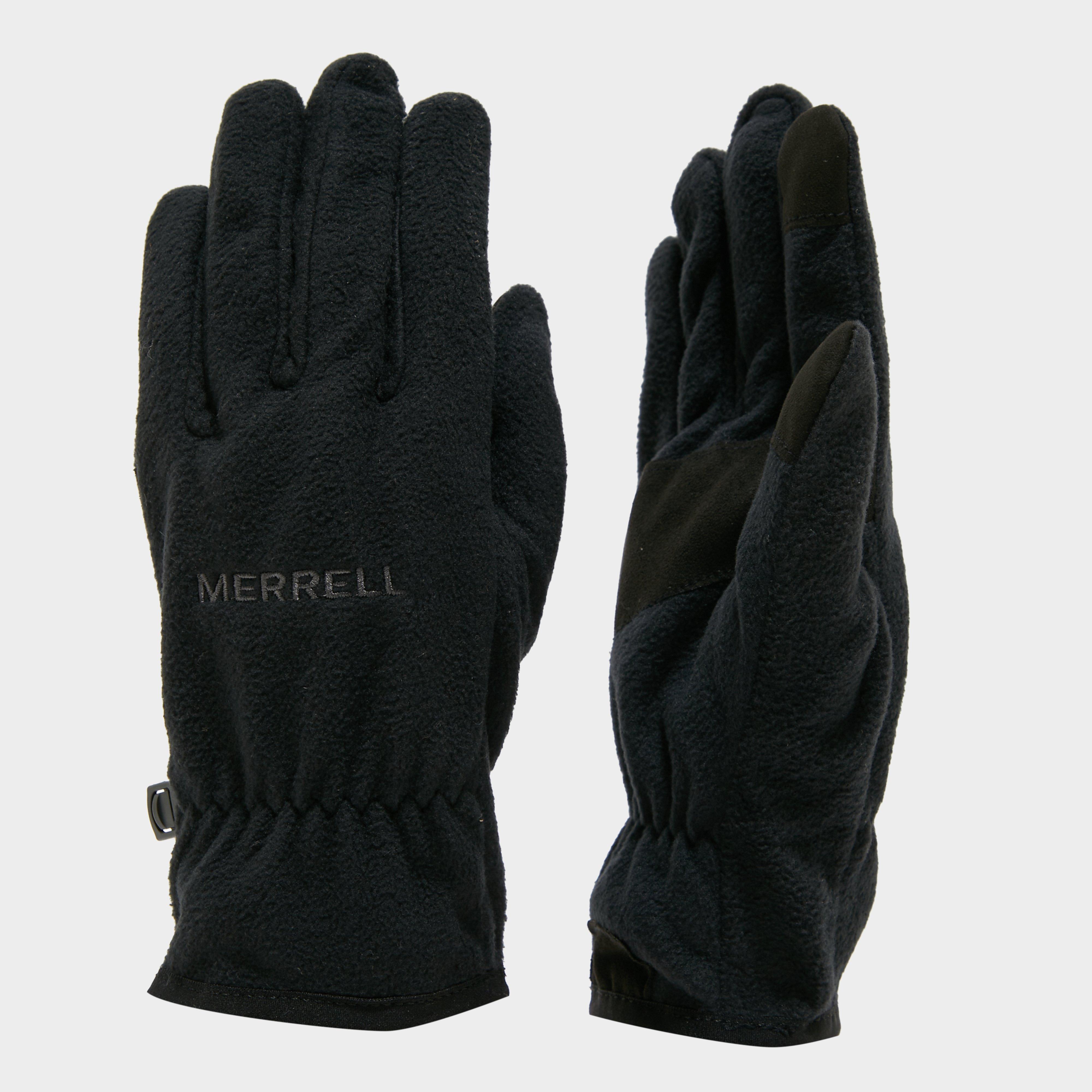 Merrell Mens Classic Fleece Gloves - Black/black  Black/black