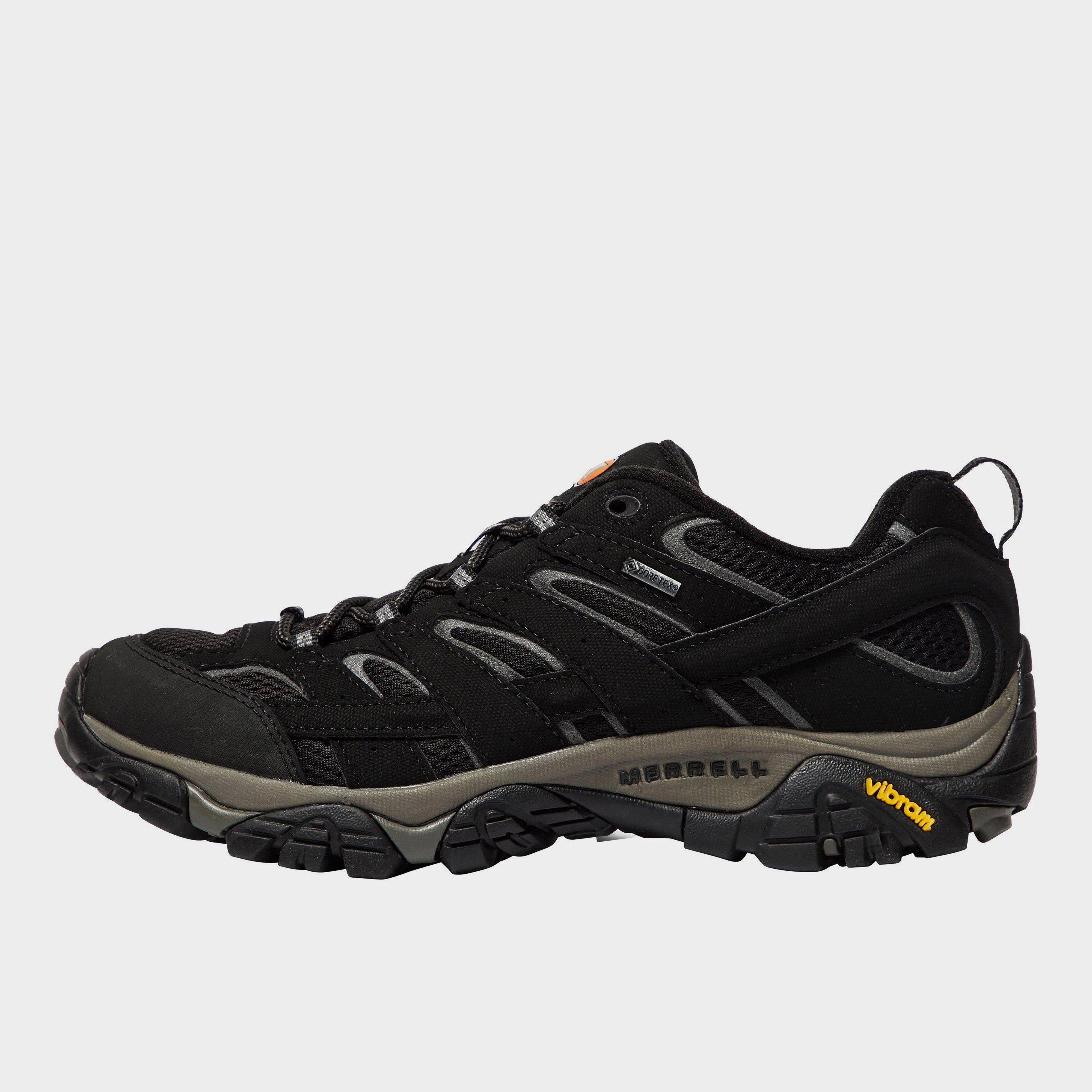 Merrell Mens Moab 2 Gore-tex  Hiking Shoes - Black  Black