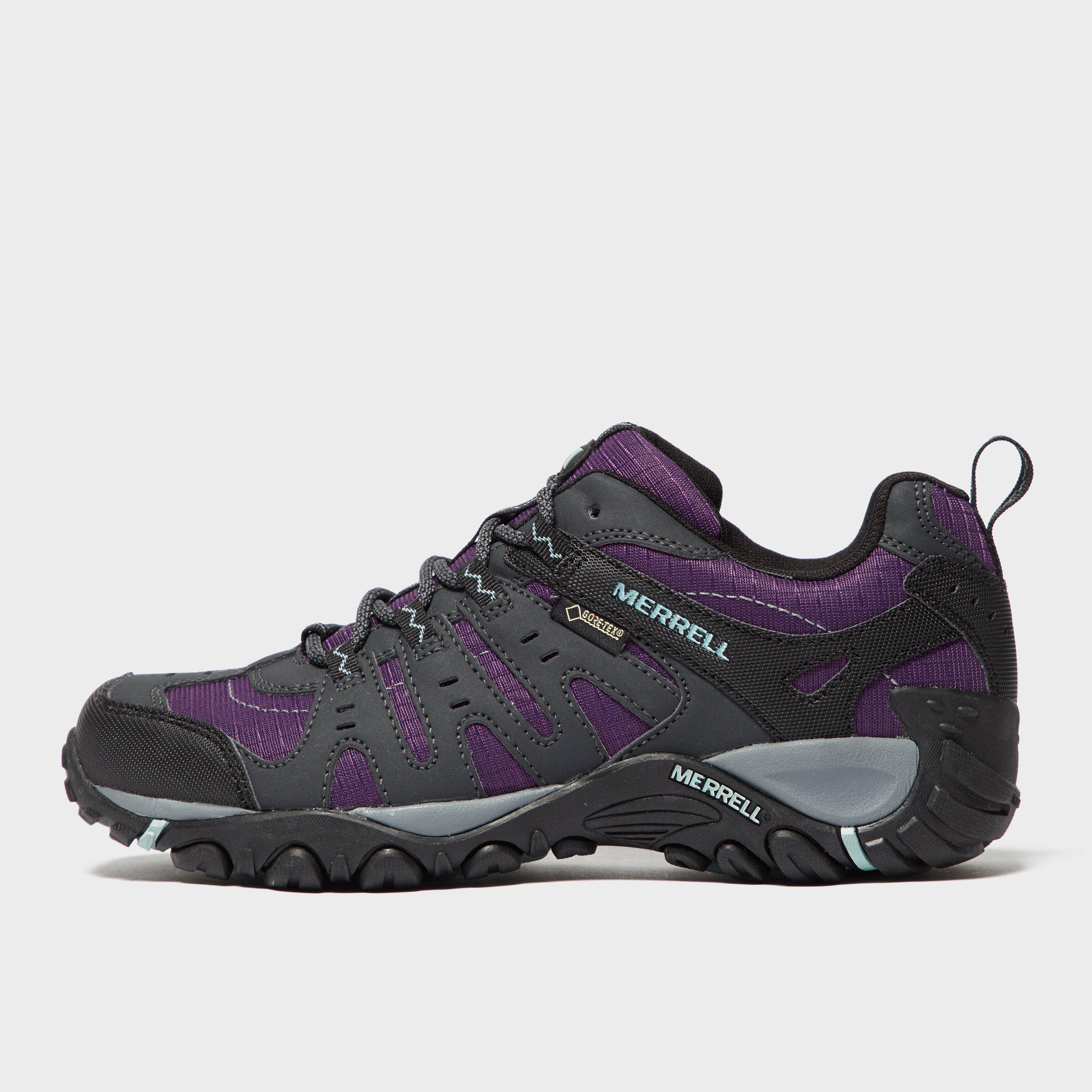 Merrell Womens Accentor Sport Gore-tex Trail Shoes - Purple/purple  Purple/purple